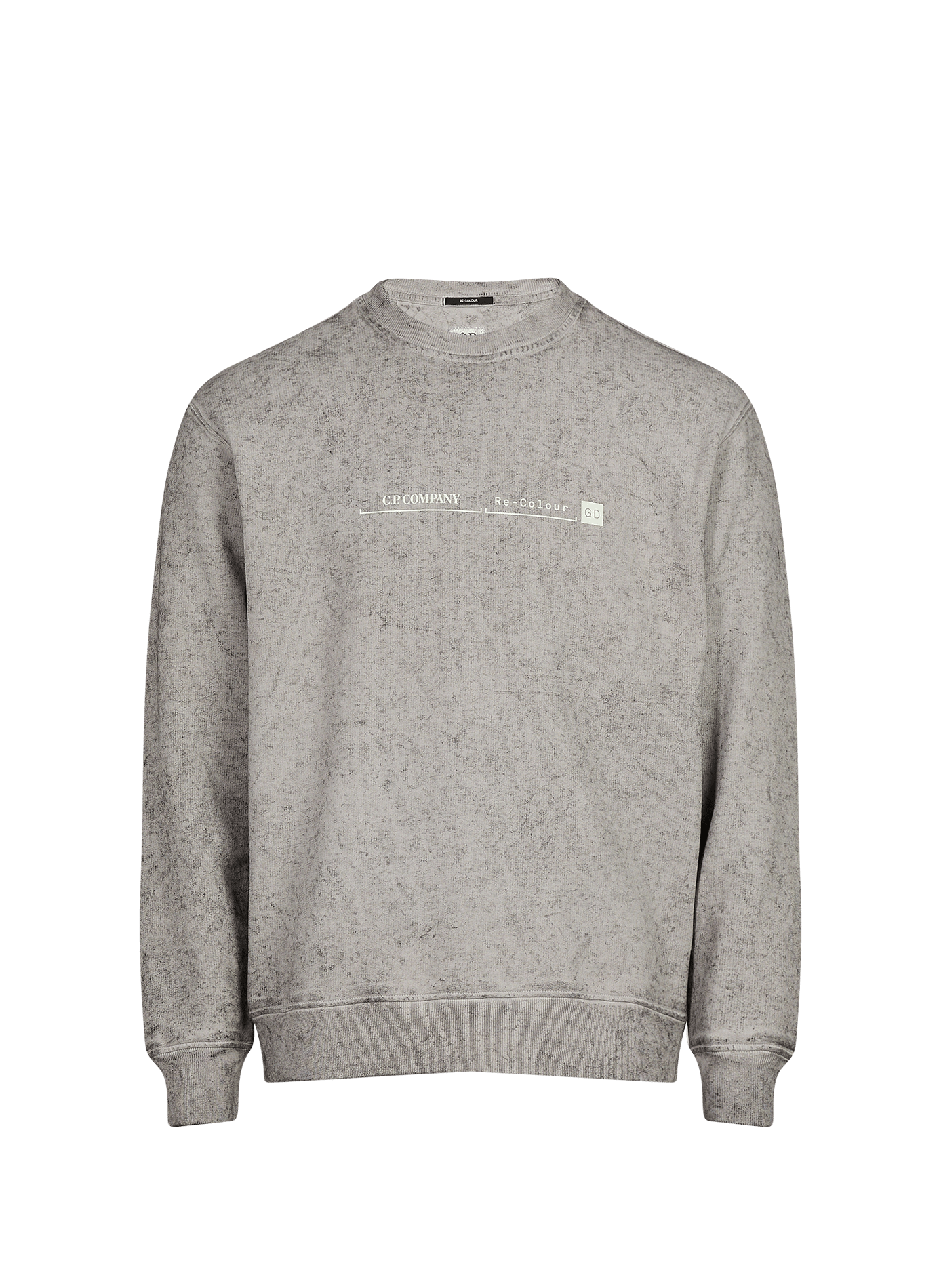 Pull droit en coton CP COMPANY Noir