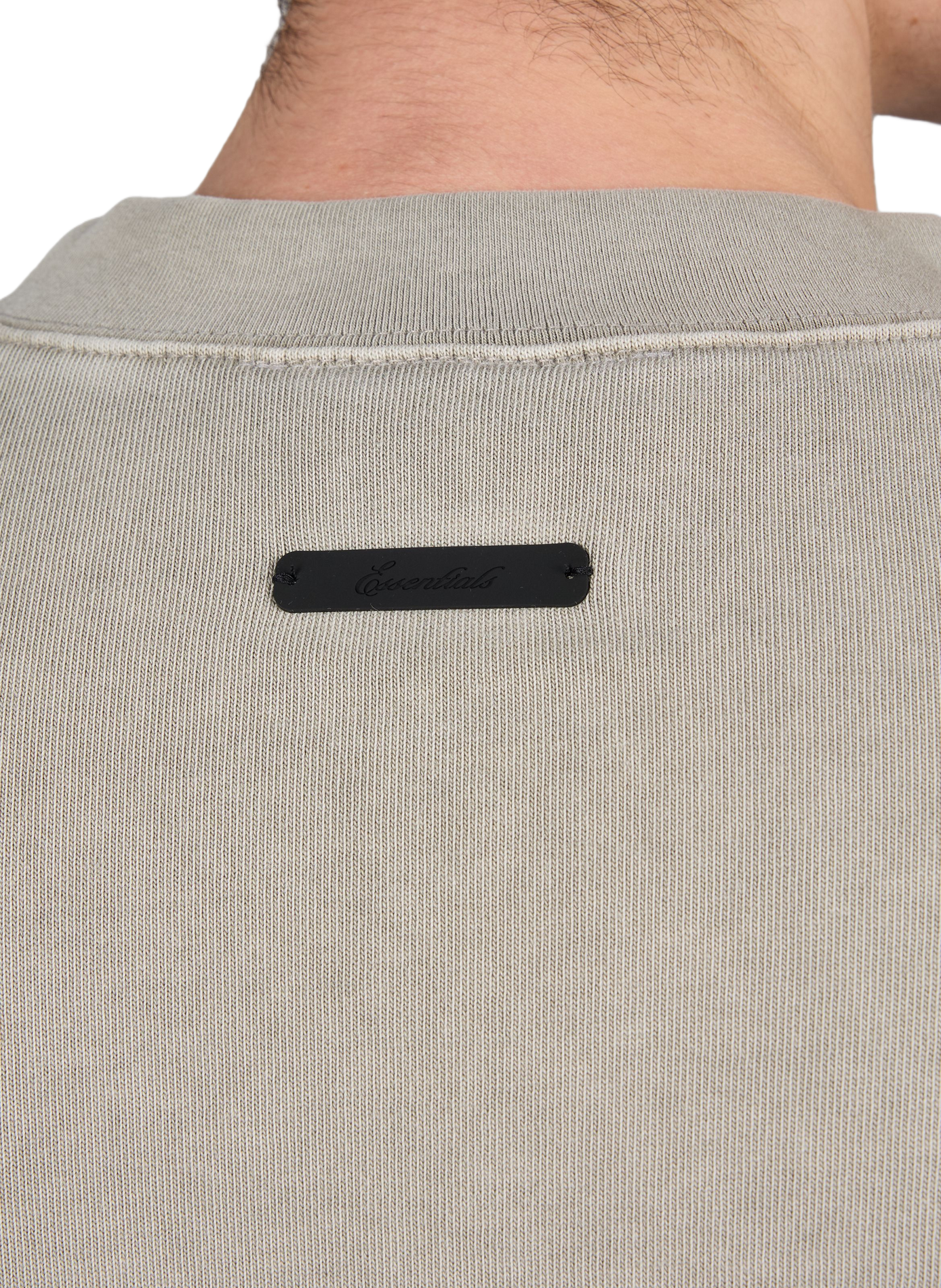 Oversized screen-printed T-shirt FEAR OF GOD ESSENTIALS Grey