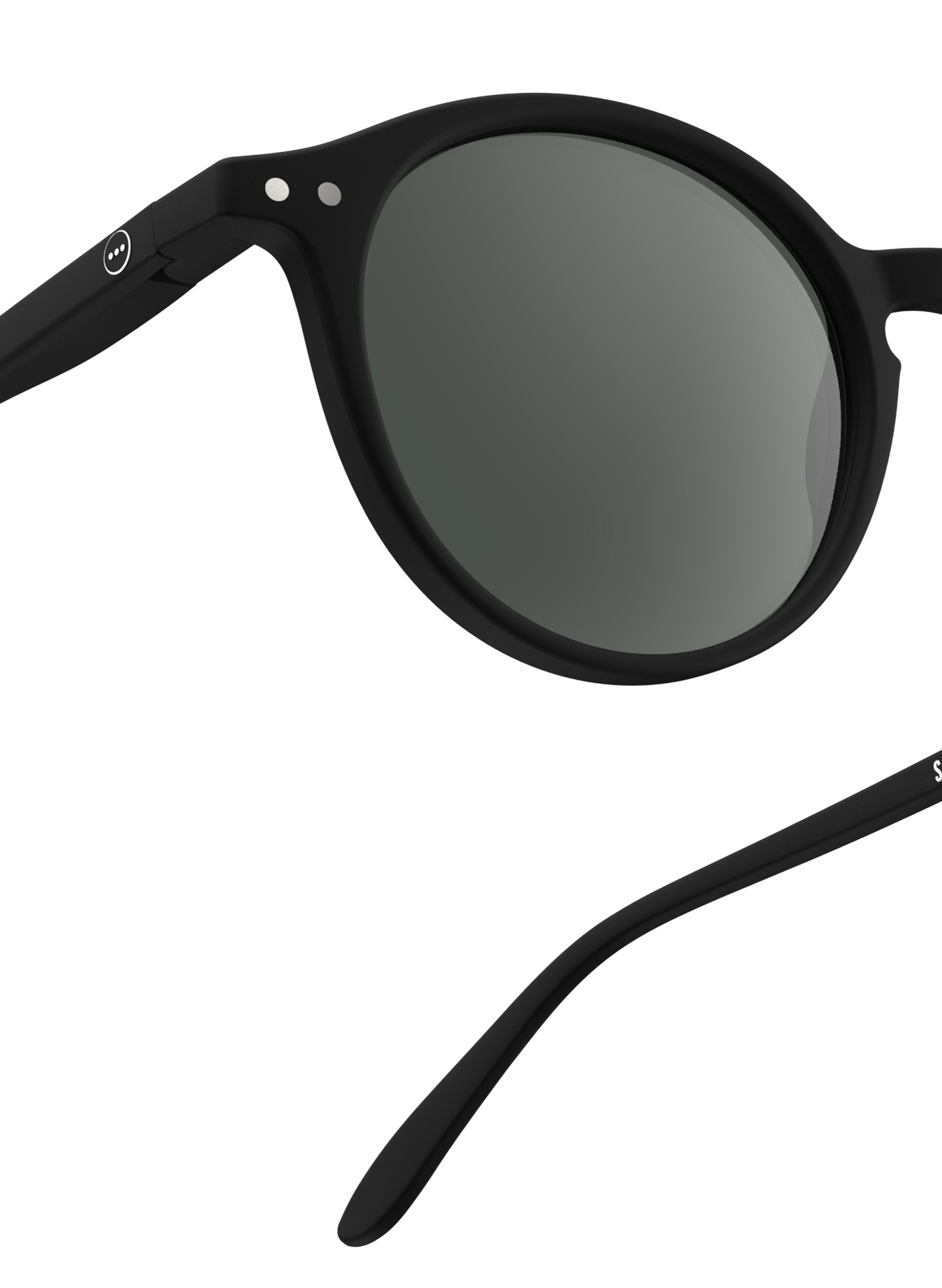 Round Sunglasses IZIPIZI Black