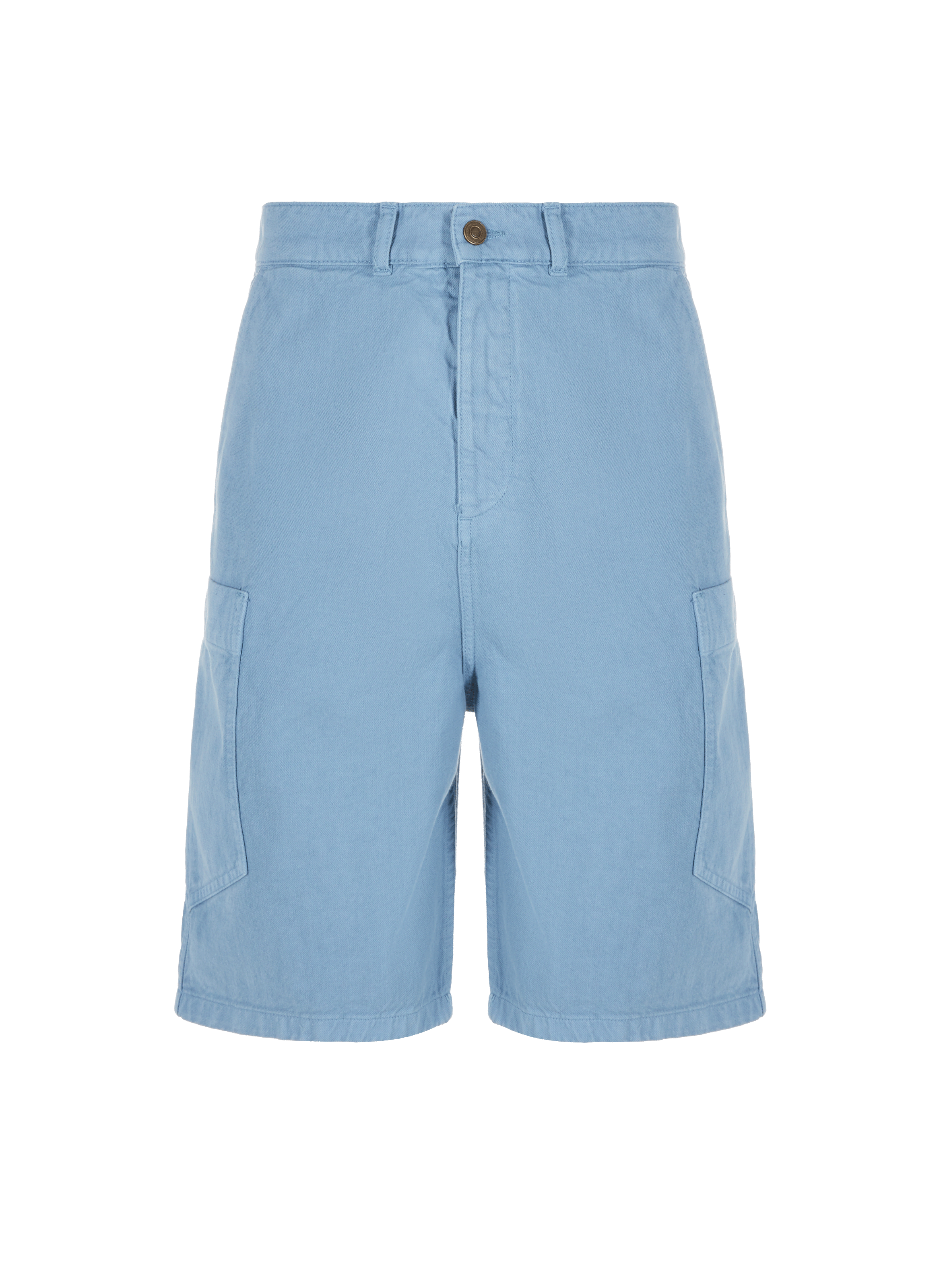 Recycled cotton Bermuda shorts SAISON 1865 Green