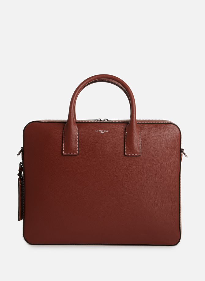 Emile leather briefcase   LE TANNEUR