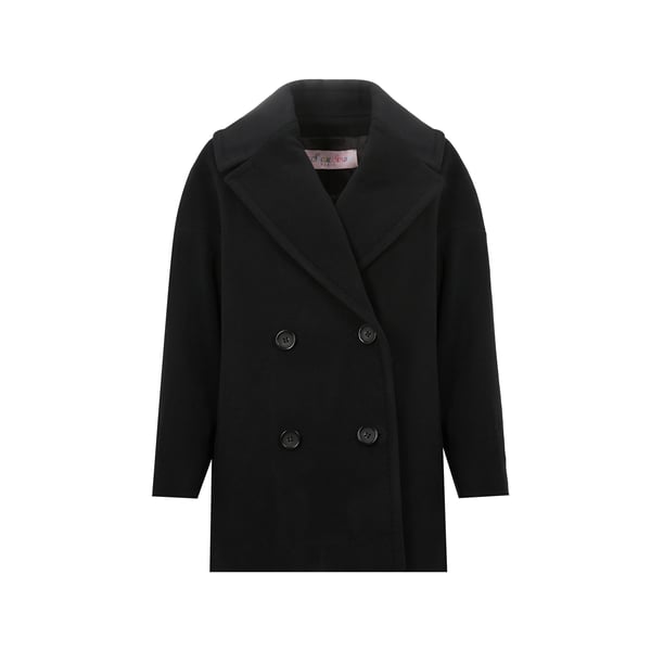 Manteau court en cachemire mélangé