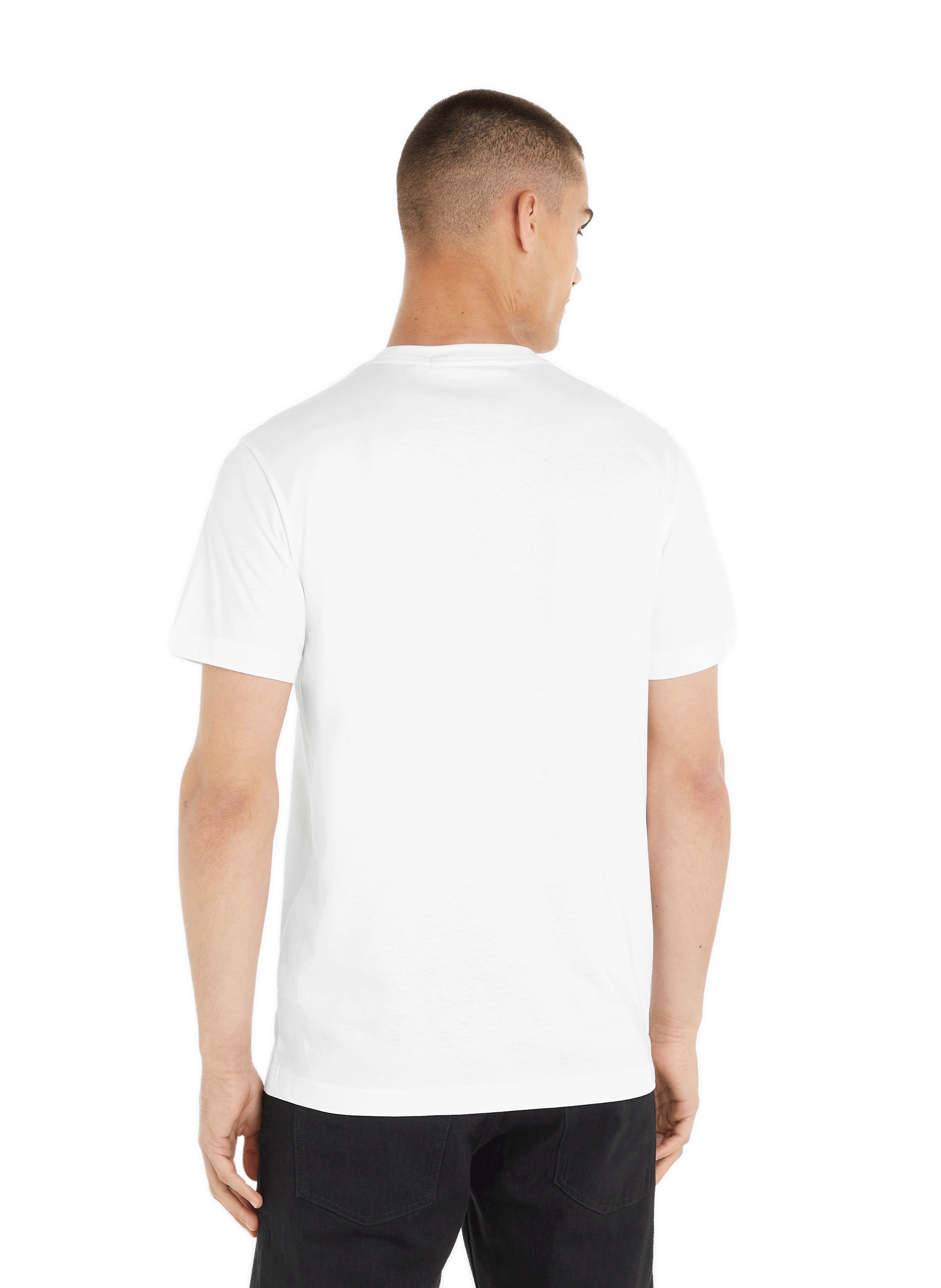T-shirt en coton CALVIN KLEIN Blanc
