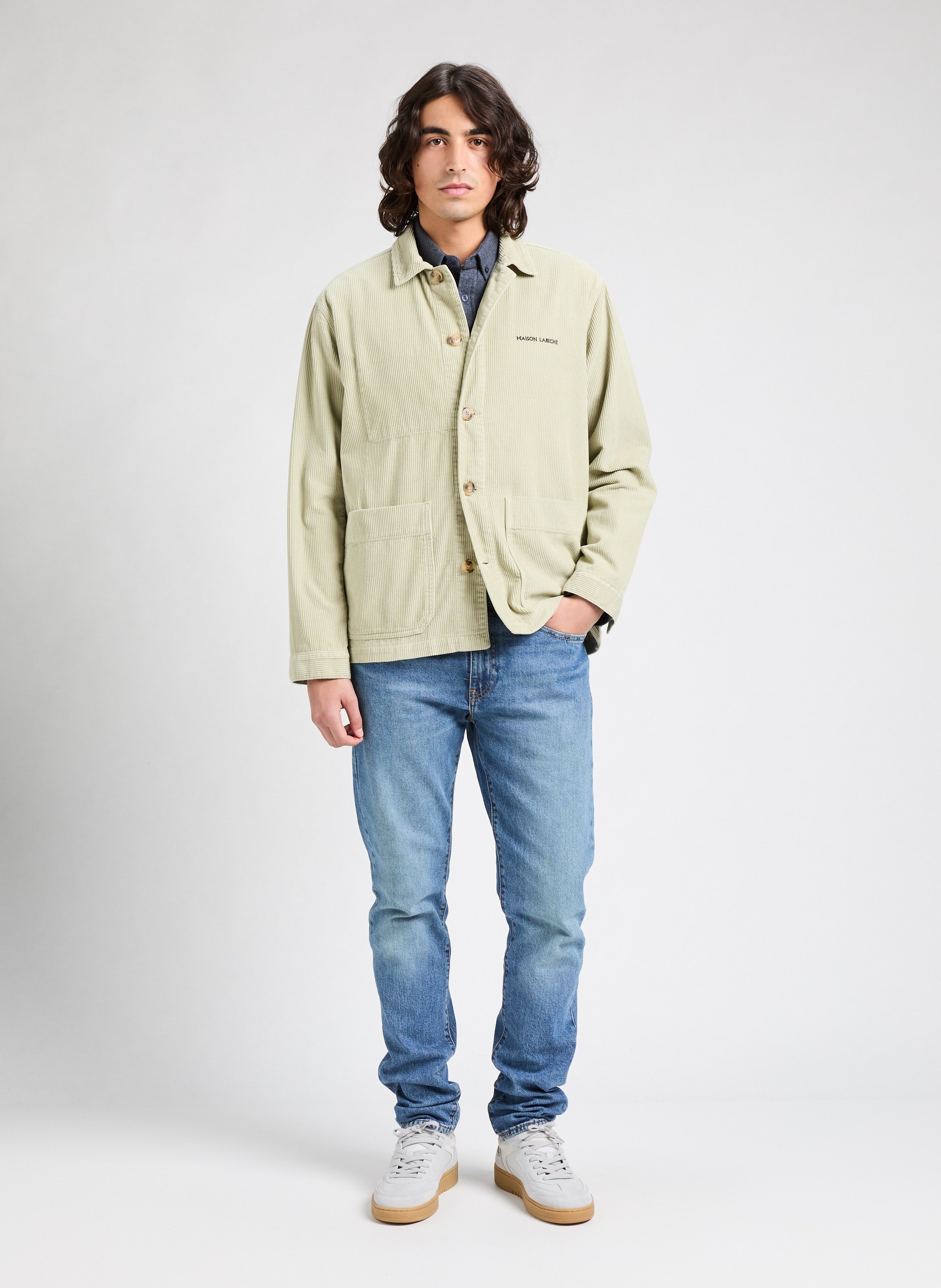 Corduroy Jacket Sébasto Grey