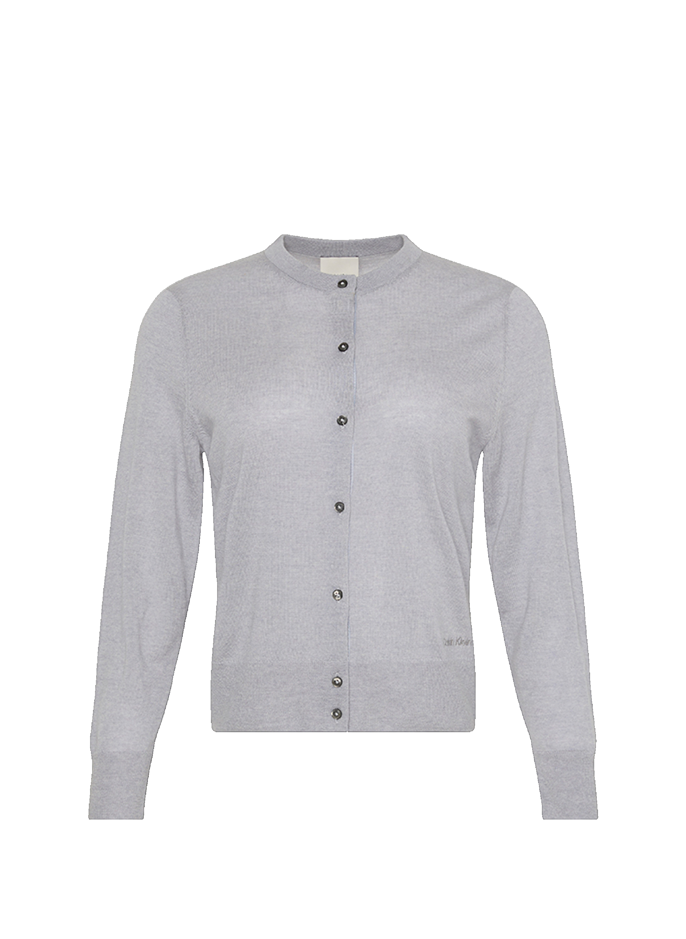 CALVIN KLEIN Cardigan en laine Gris