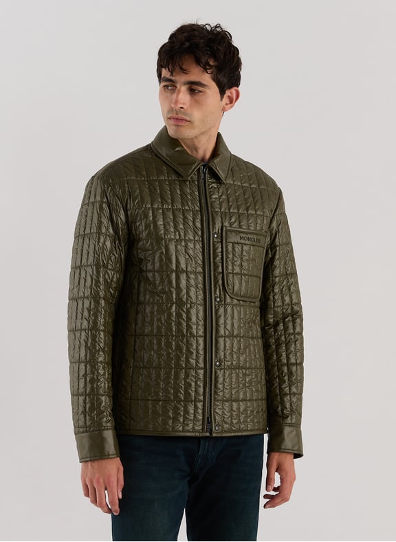 Quilted coat Green by MONCLER MONCLER Quilted coat Green