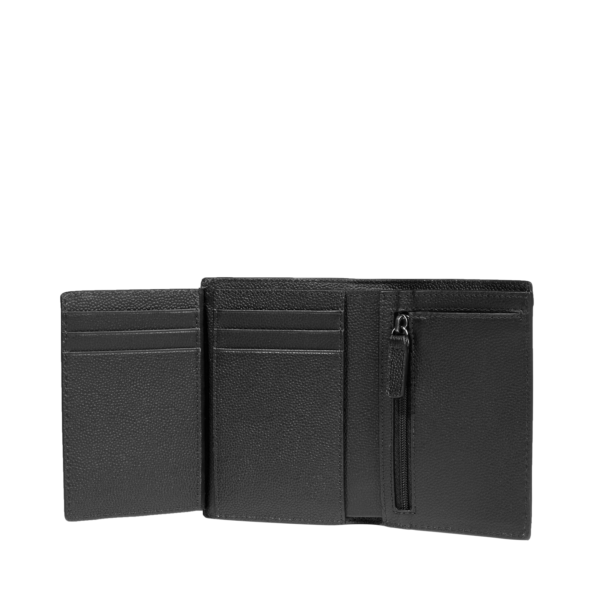 Portefeuille européen charlie de lancel en cuir LANCEL Noir