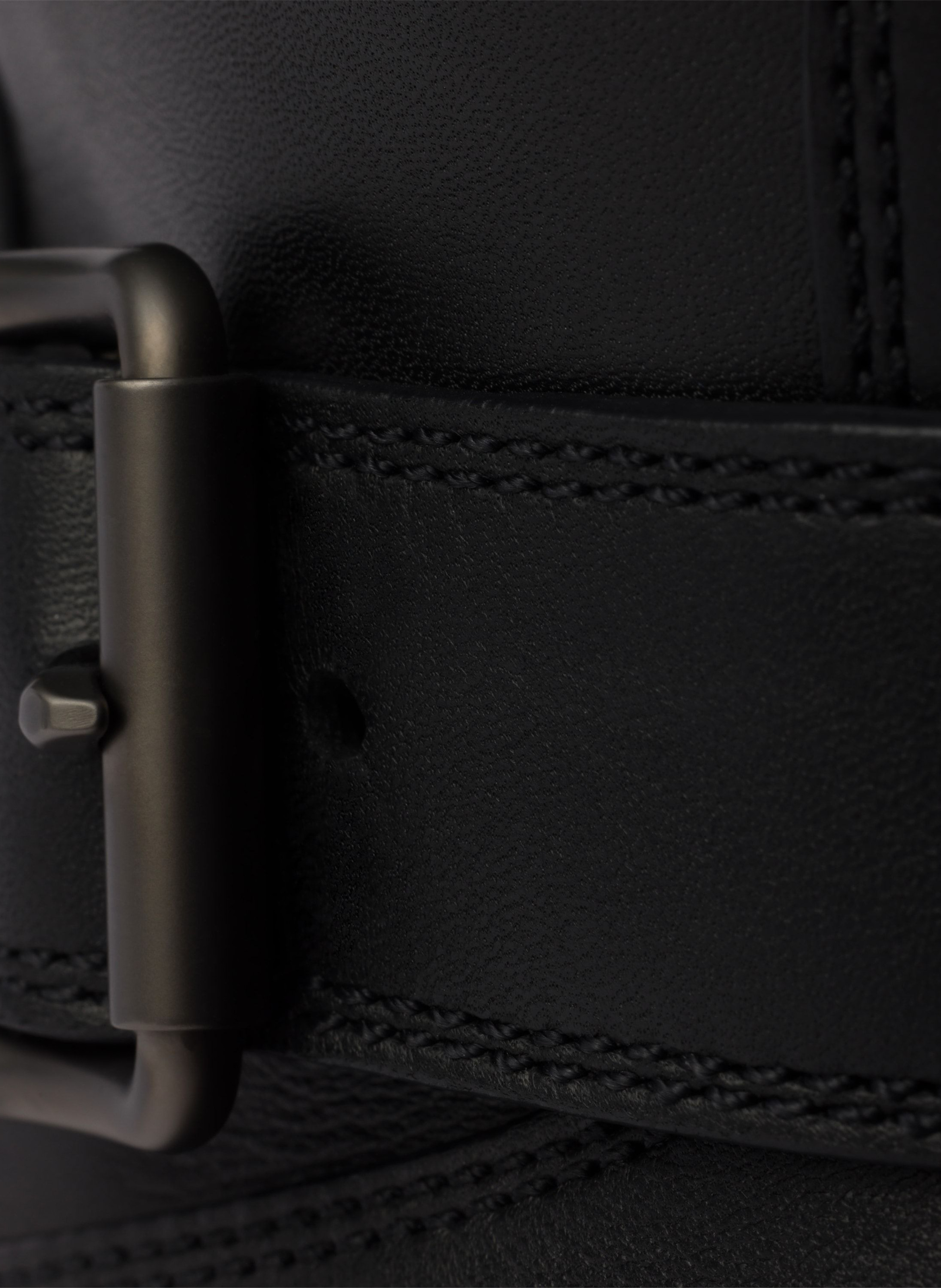 Bottines en cuir PRADA Noir