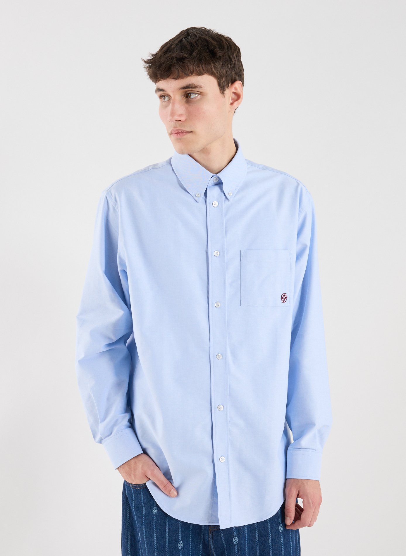 Cotton shirt DROLE DE MONSIEUR Blue
