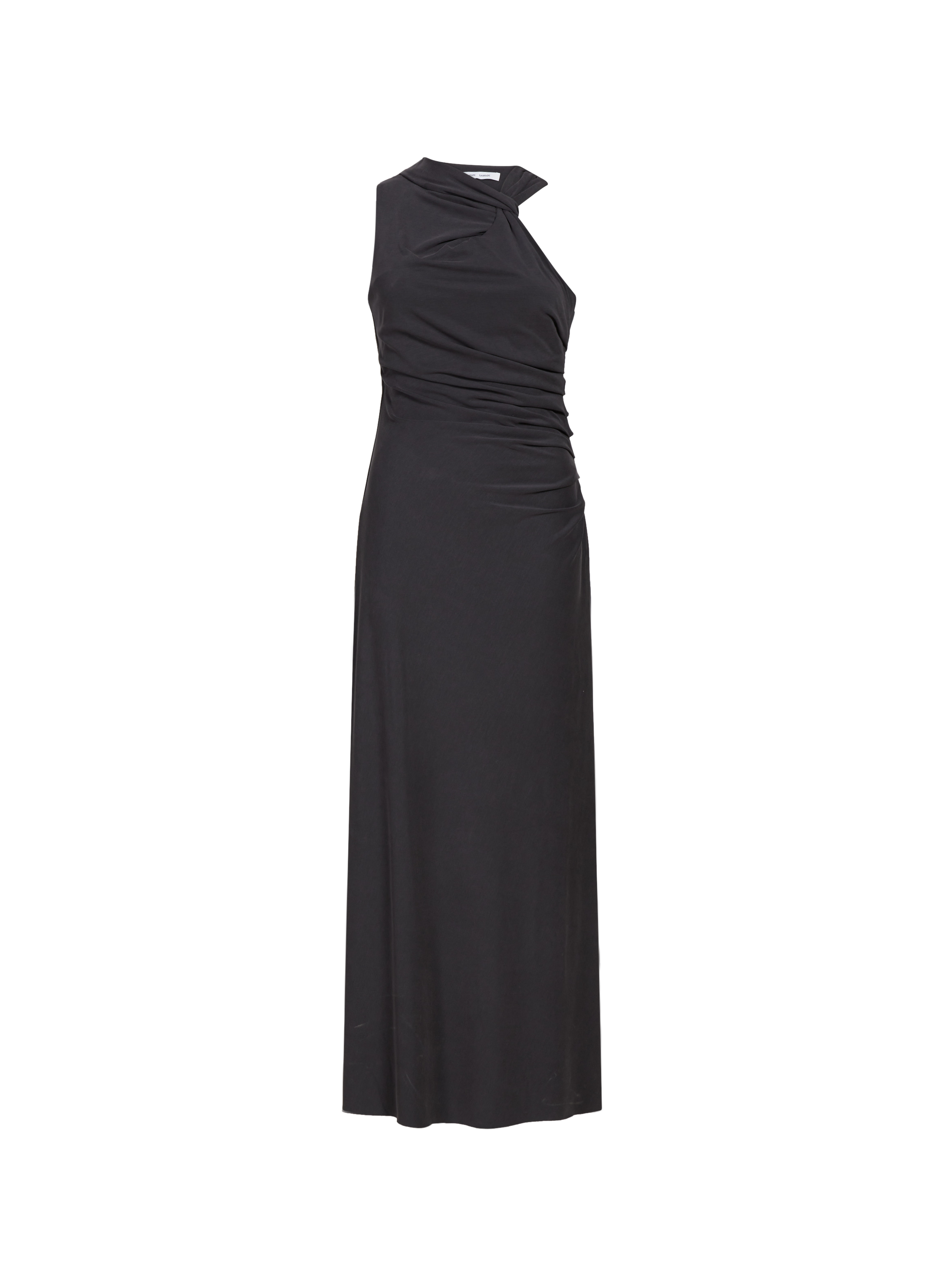 SAMSOE SAMSOE Draped maxi dress  Black
