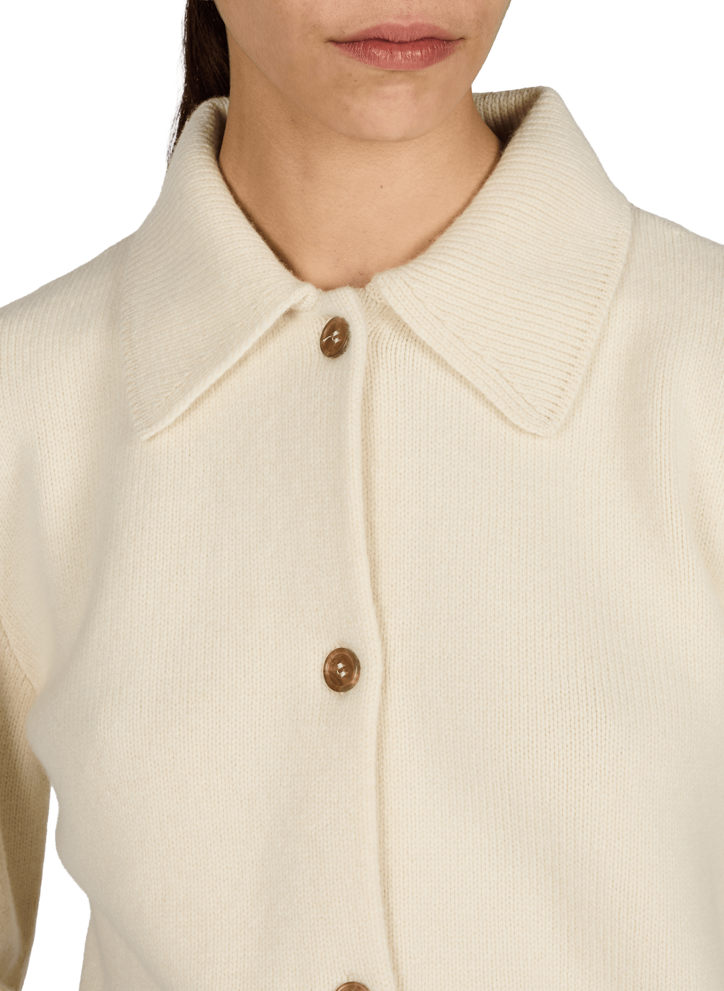 Cardigan en laine A.P.C. Blanc