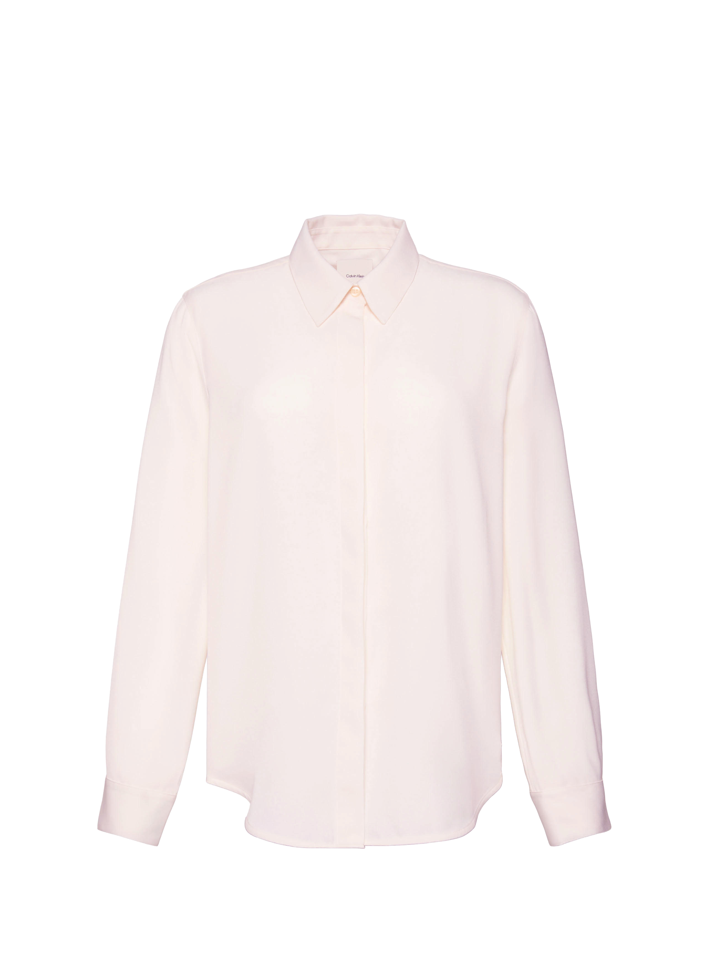 Chemise unie CALVIN KLEIN Beige