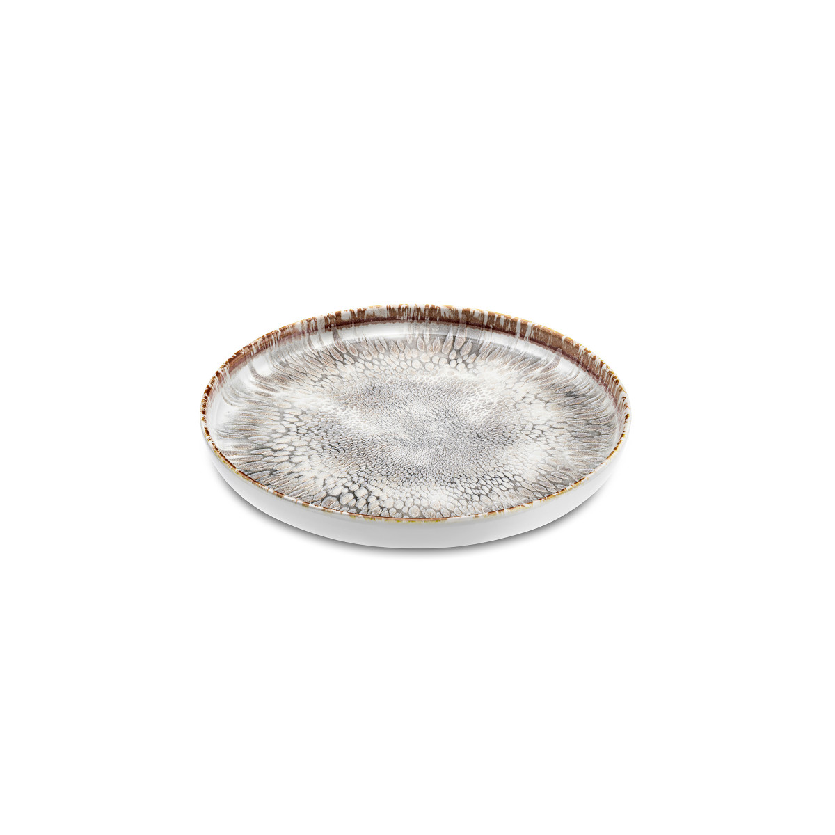Braise - assiette à pain (lot de 6) MEDARD DE NOBLAT Gris
