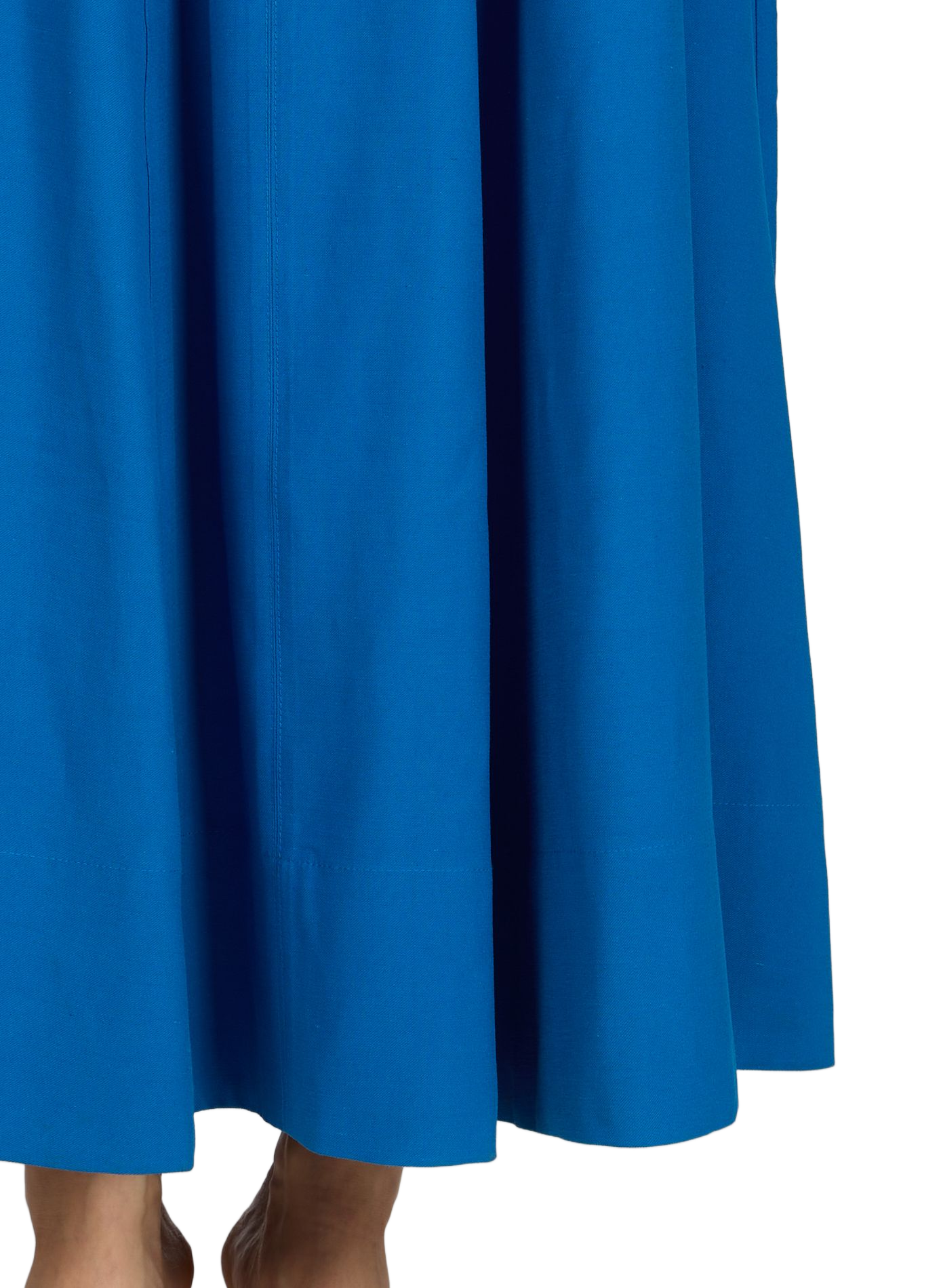 Robe longue unie sans manches TOPSHOP Bleu