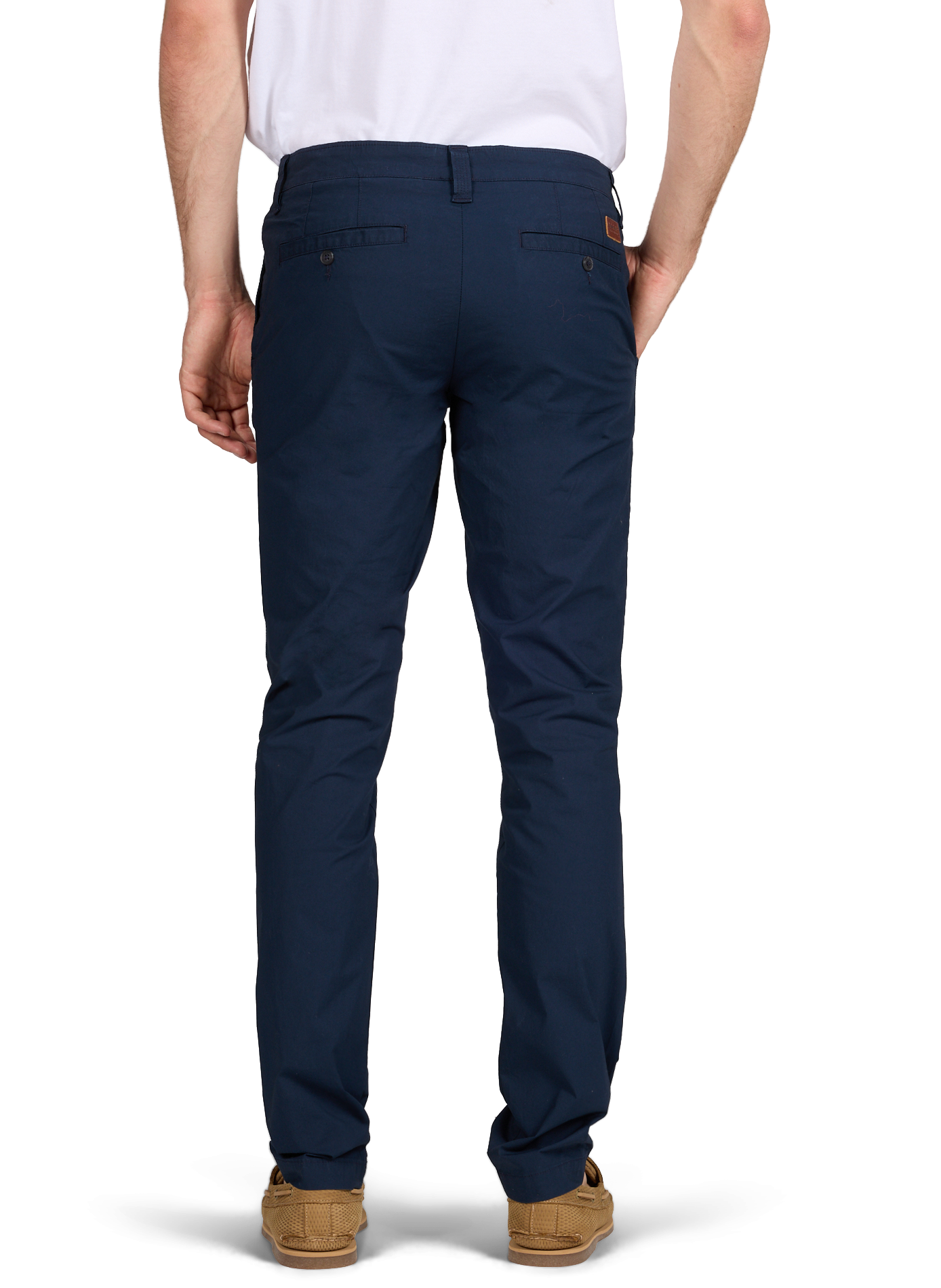 Pantalon chino droit uni TIMBERLAND Bleu