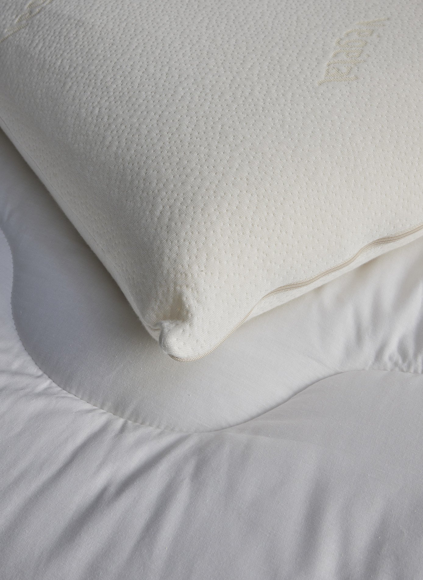 Oreiller visco memory - medium DROUAULT Blanc
