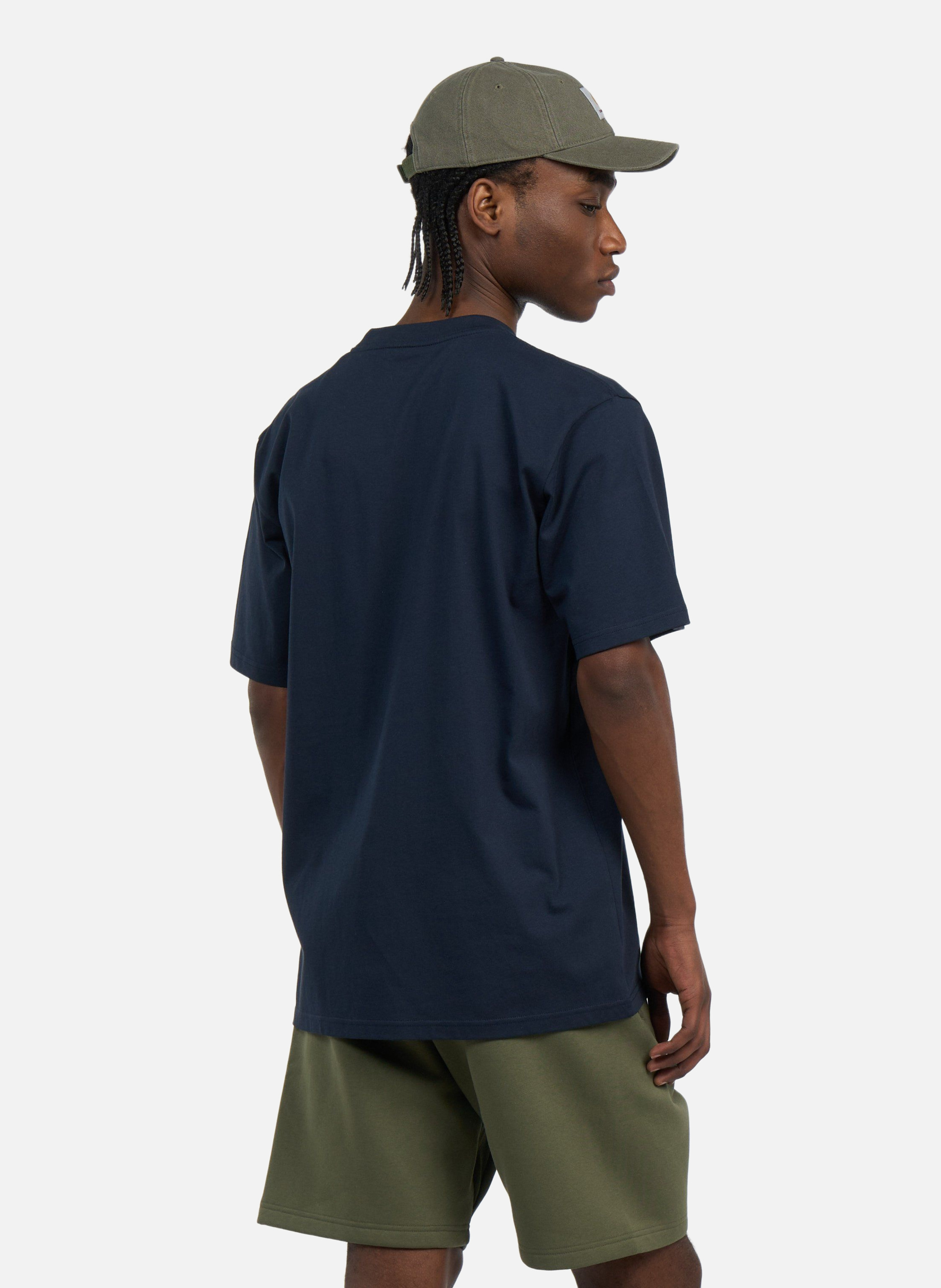 T-shirt s/s script t-shirt CARHARTT WIP Bleu