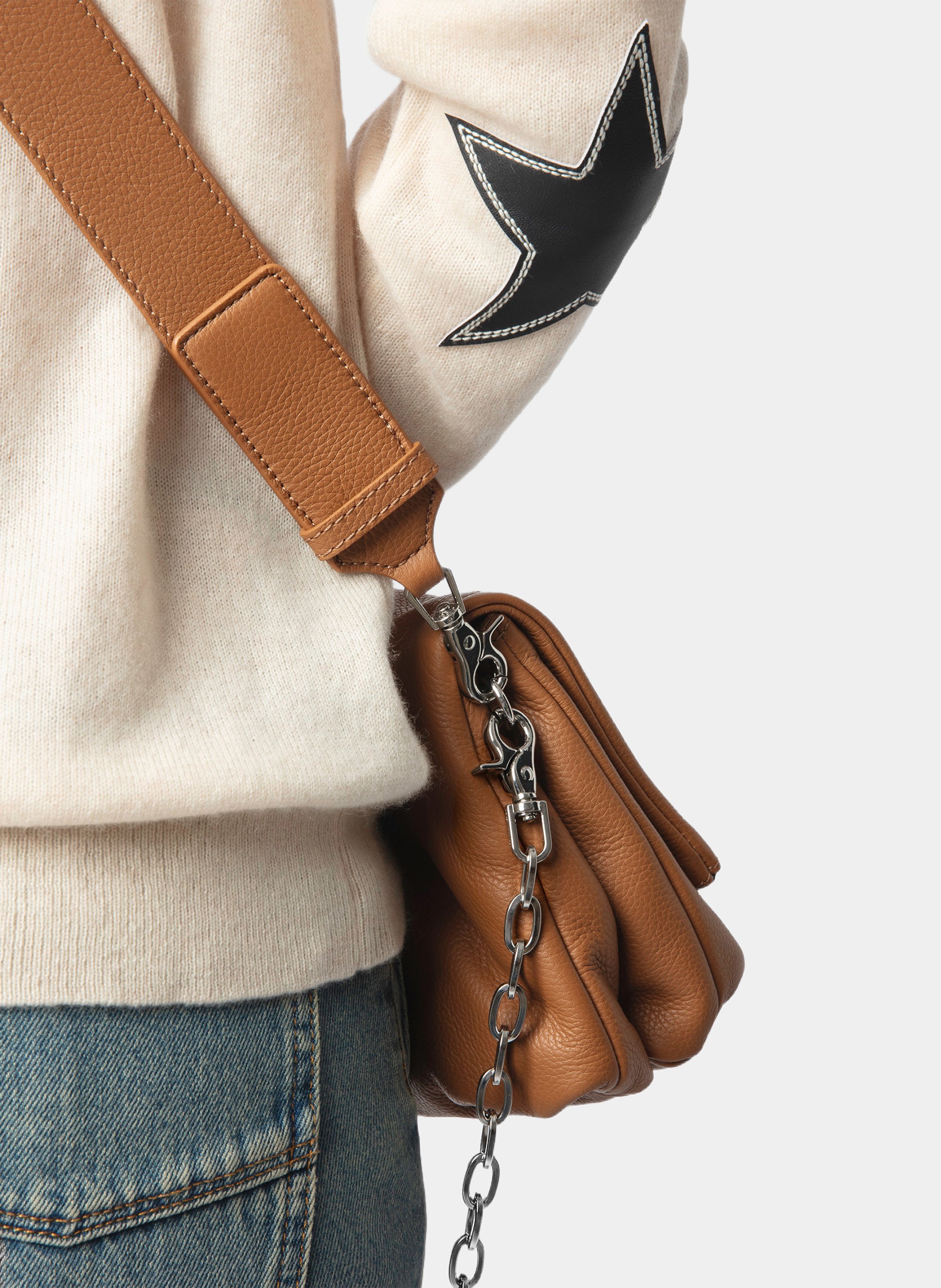 Pull droit en cachemire cici ZADIG&VOLTAIRE Beige