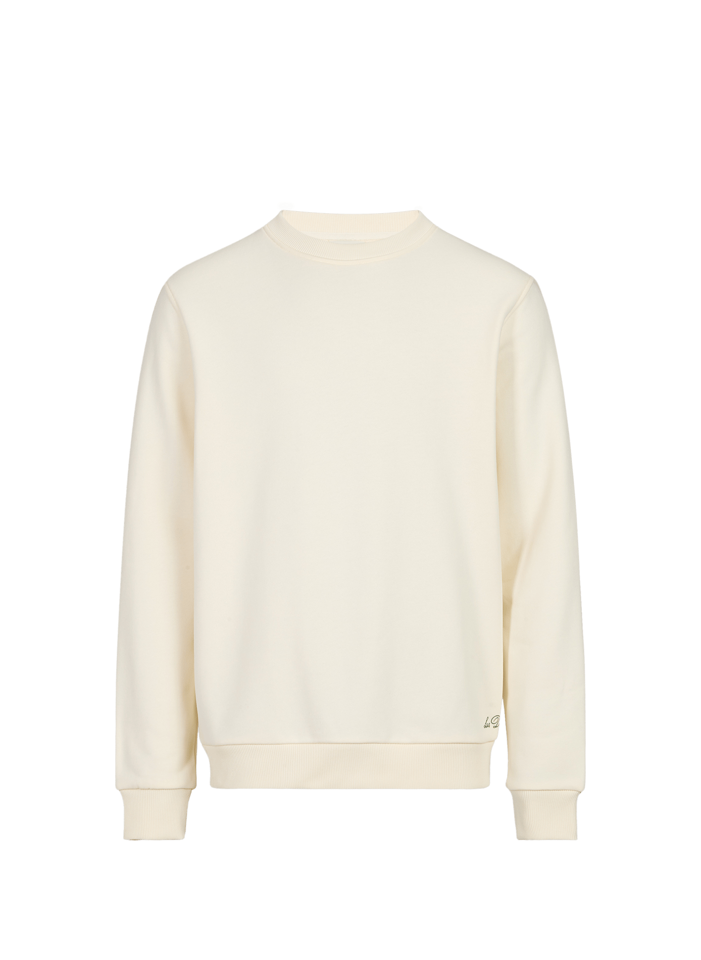 Straight printed cotton sweatshirt LES DEUX White