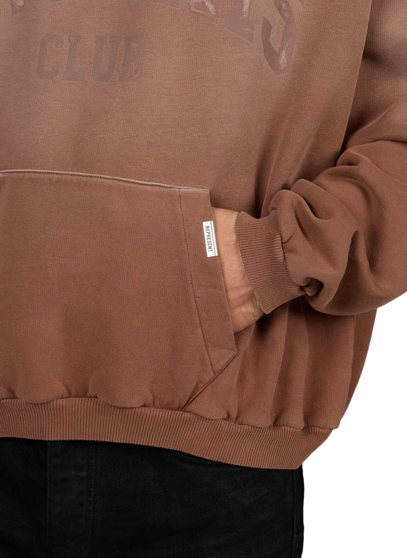 Cotton hoodie REPRESENT Pink