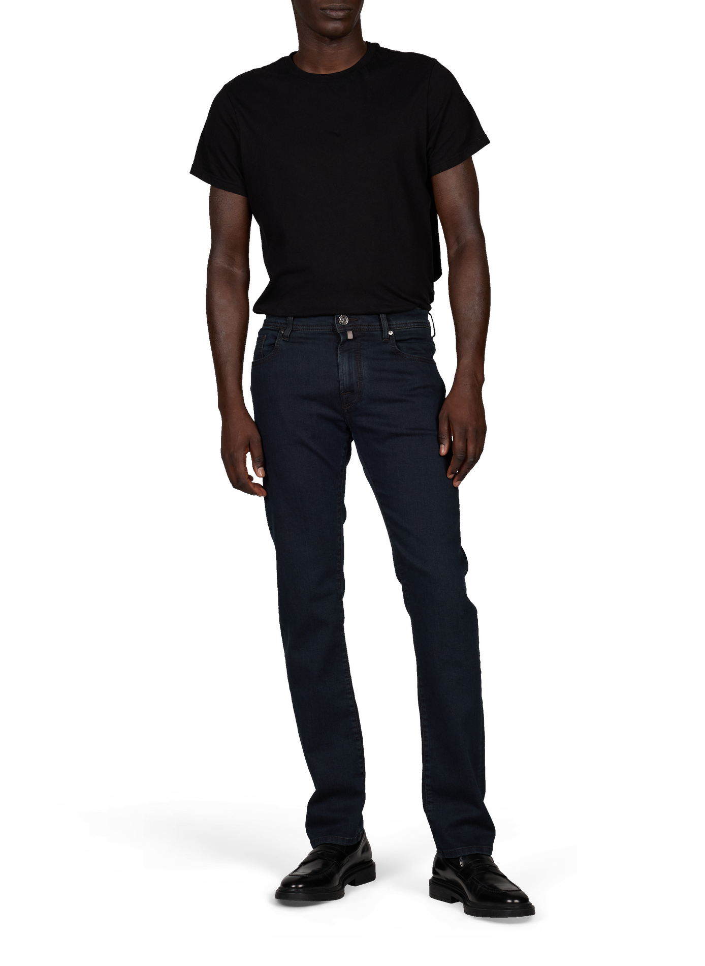 Slim-fit cotton-blend jeans JACOB COHEN Blue