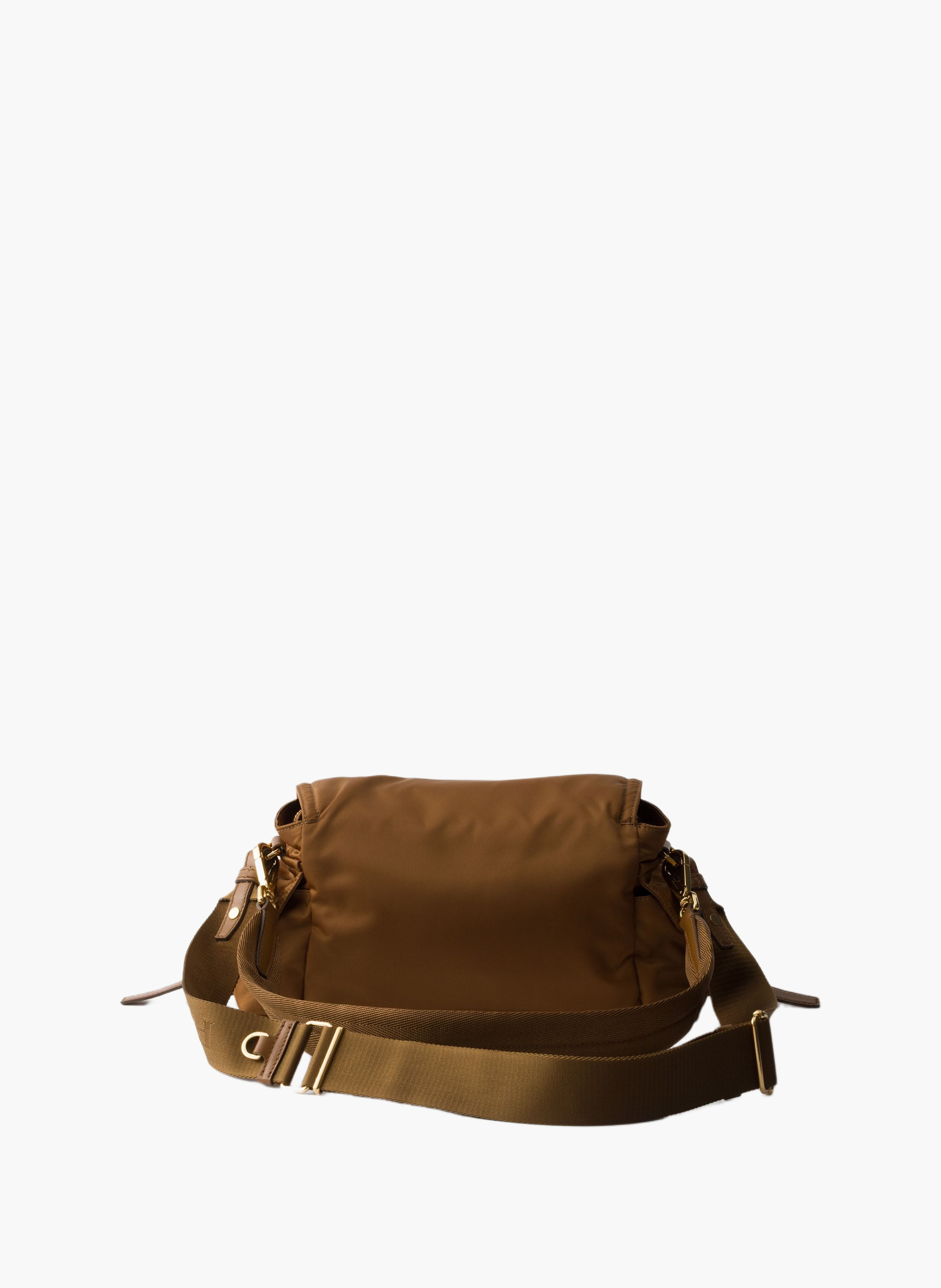 Sac porté épaule  prada explore en re-nylon moyen PRADA Marron