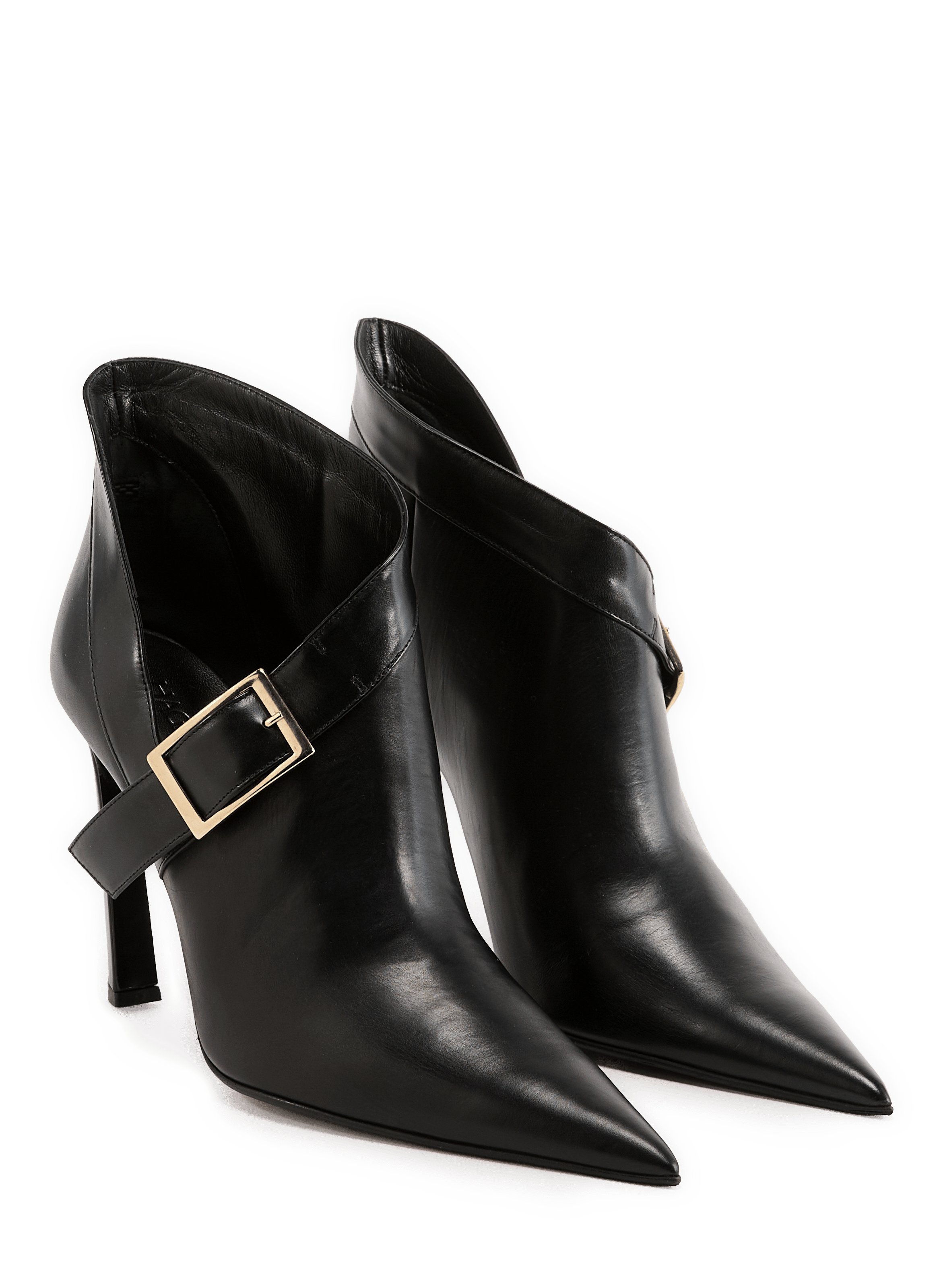 SLATE Stiefeletten aus Leder HAGELSTAM Schwarz