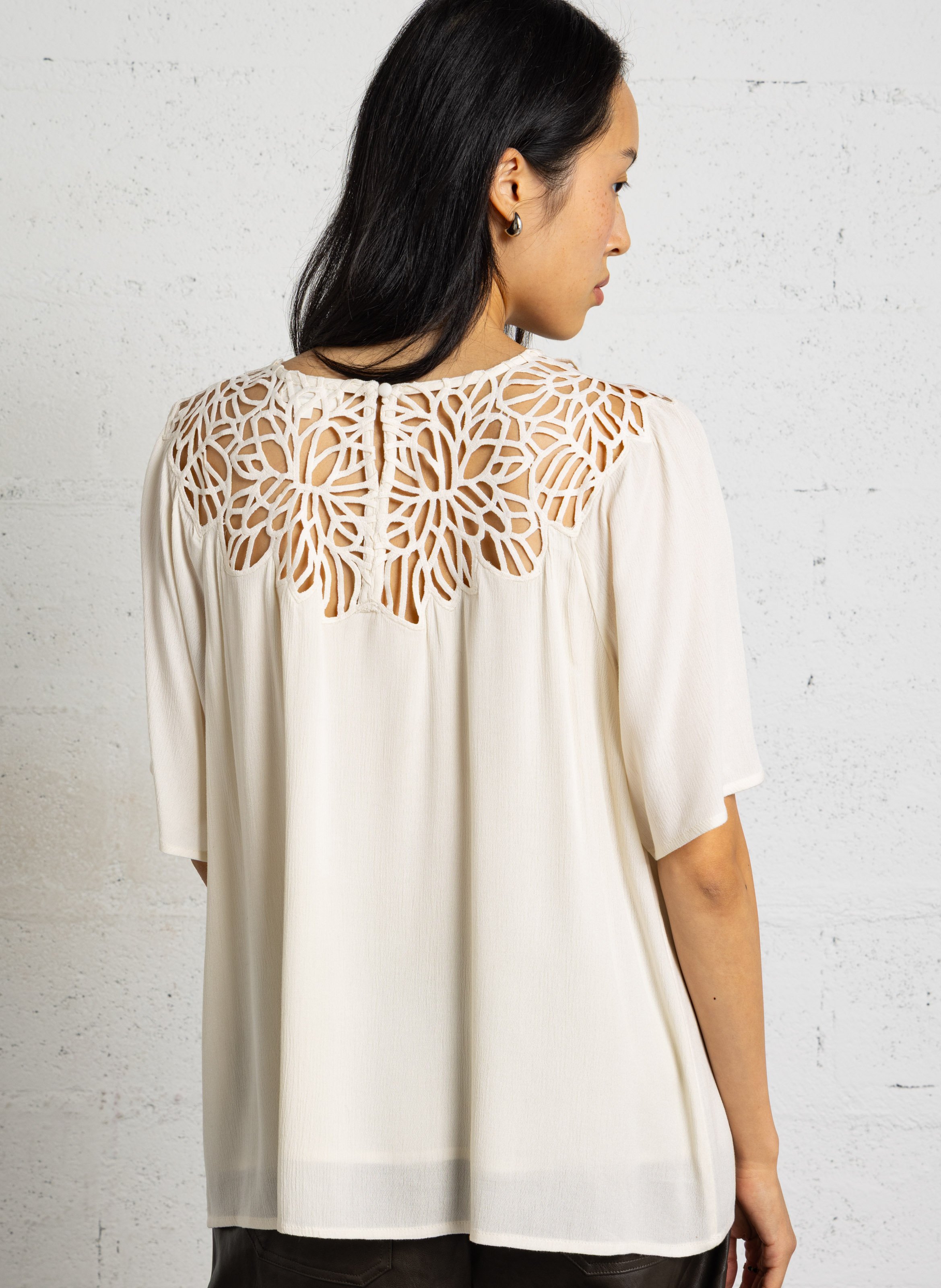 Maison 123 Maison 123 Top à broderies ajourées melissa
