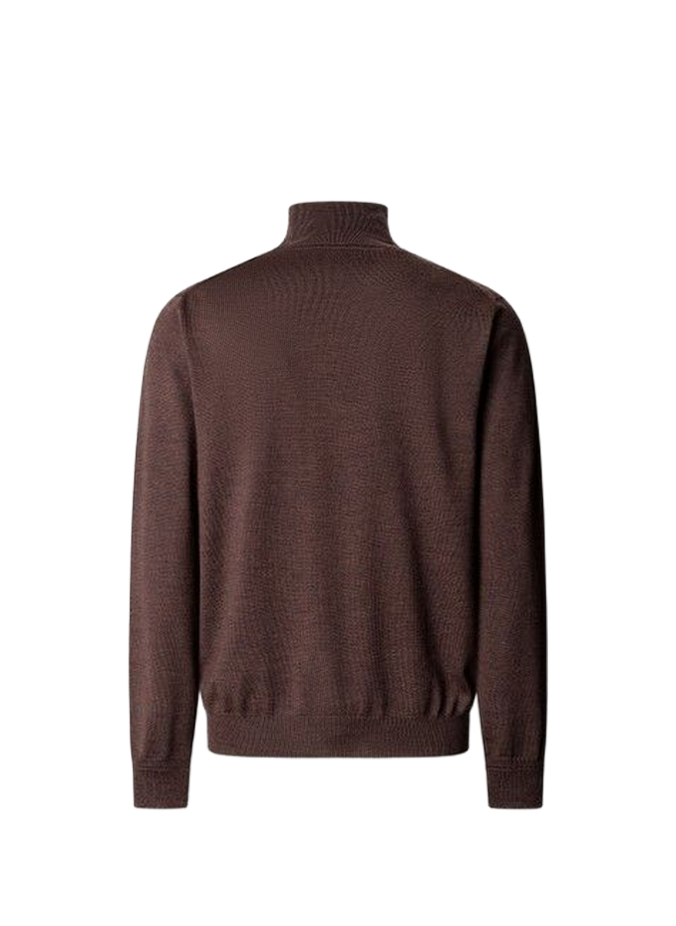 Maglione a collo alto in lana FACONNABLE Marrone