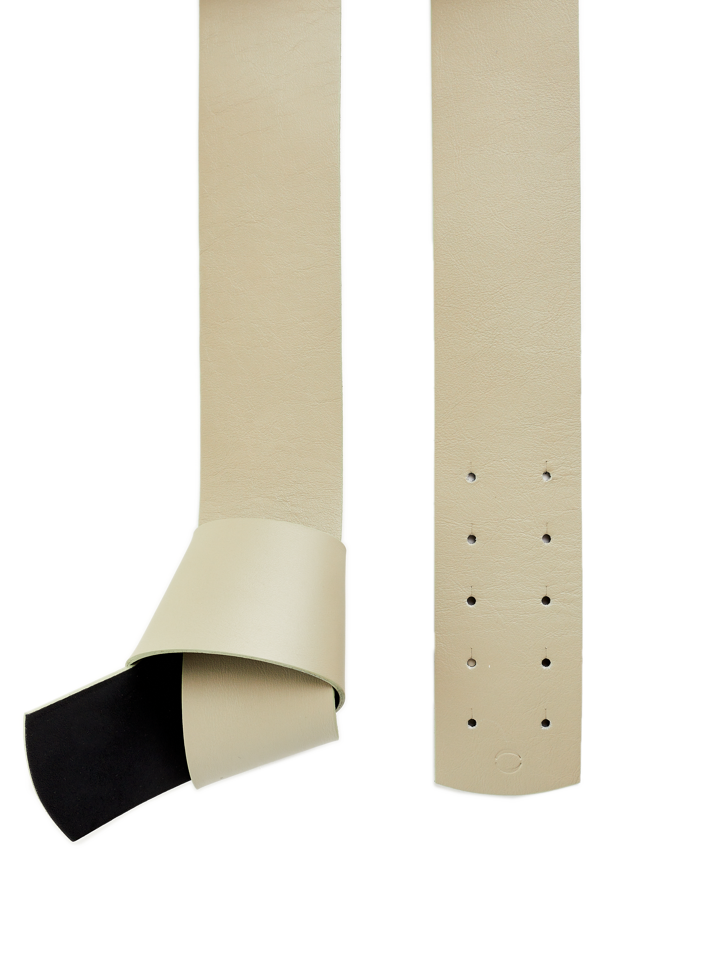 Ceinture la Nouée en cuir