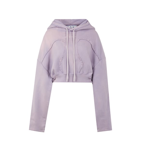 Hoodie court Laundry en coton