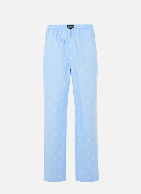 Pantalon de pyjama monogramme BleuPOLO RALPH LAUREN 