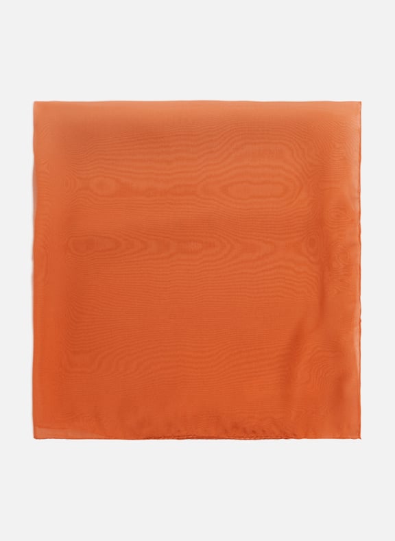 Silk scarf Orange by SAISON 1865 SAISON 1865 Silk scarf Orange