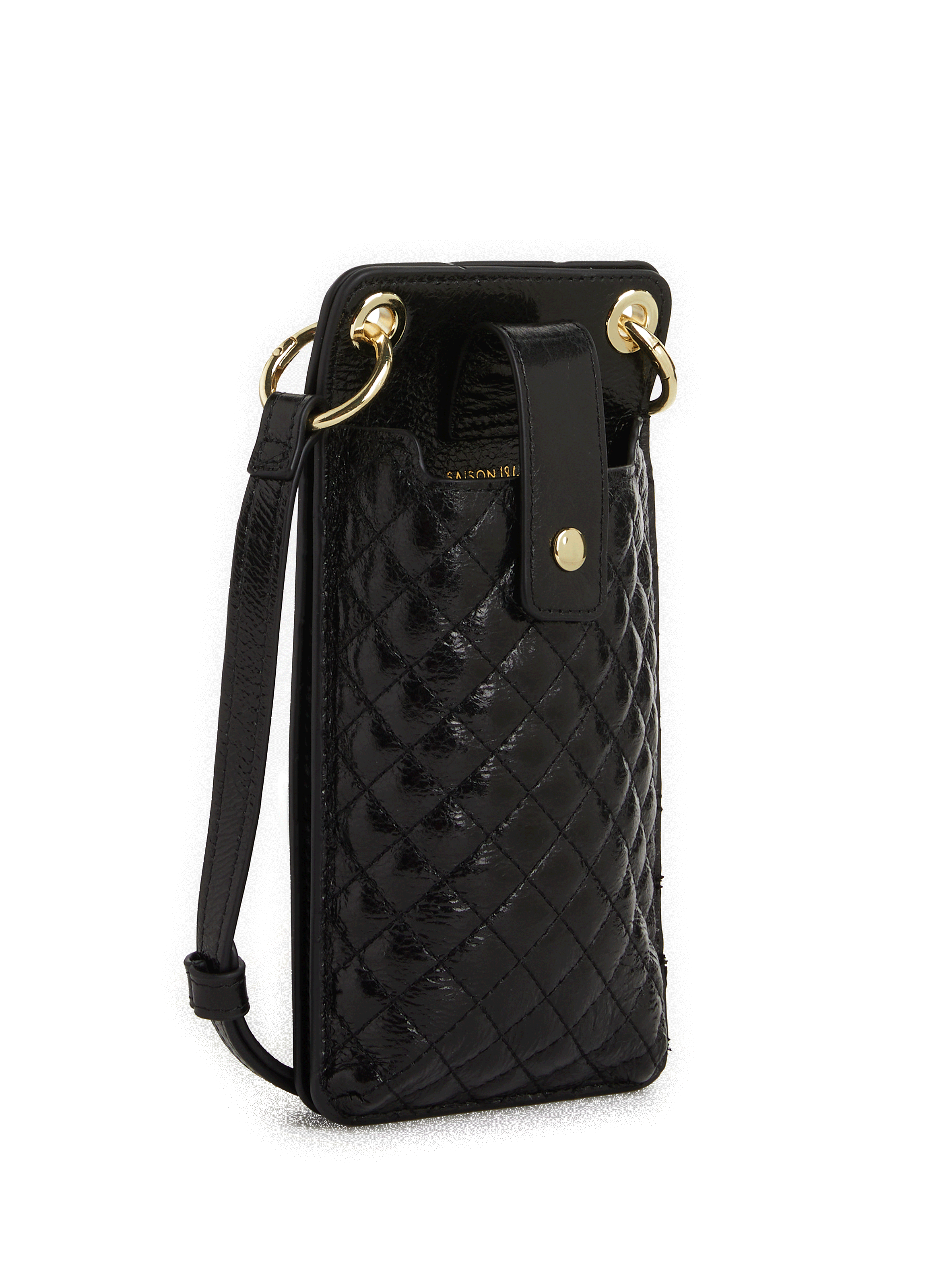 Pochette de téléphone en cuir