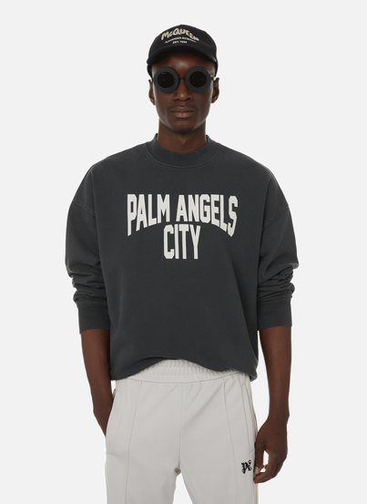 Cotton sweatshirt PALM ANGELS