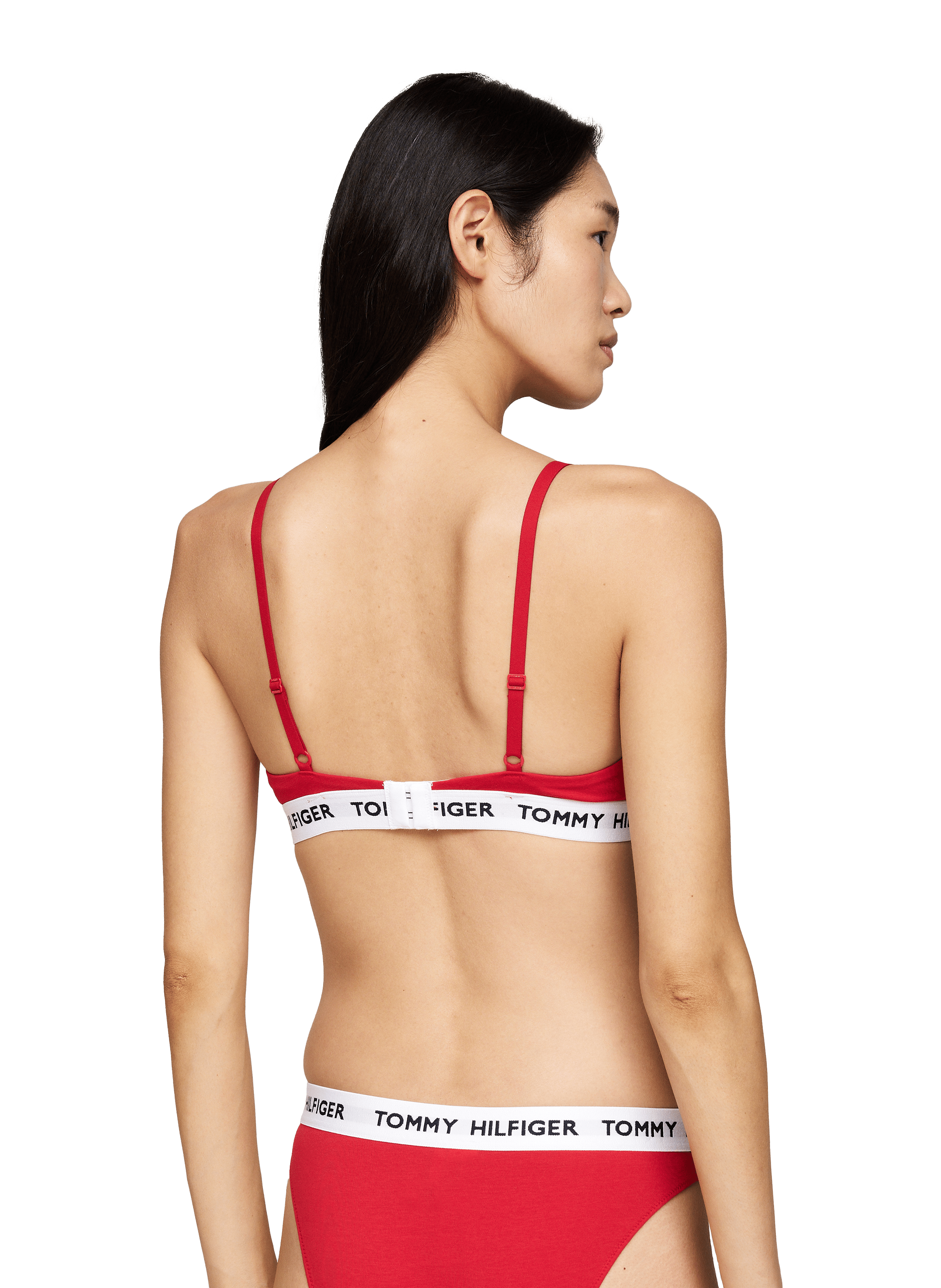 Soutien-gorge triangle Heritage rembourré TOMMY HILFIGER Rouge