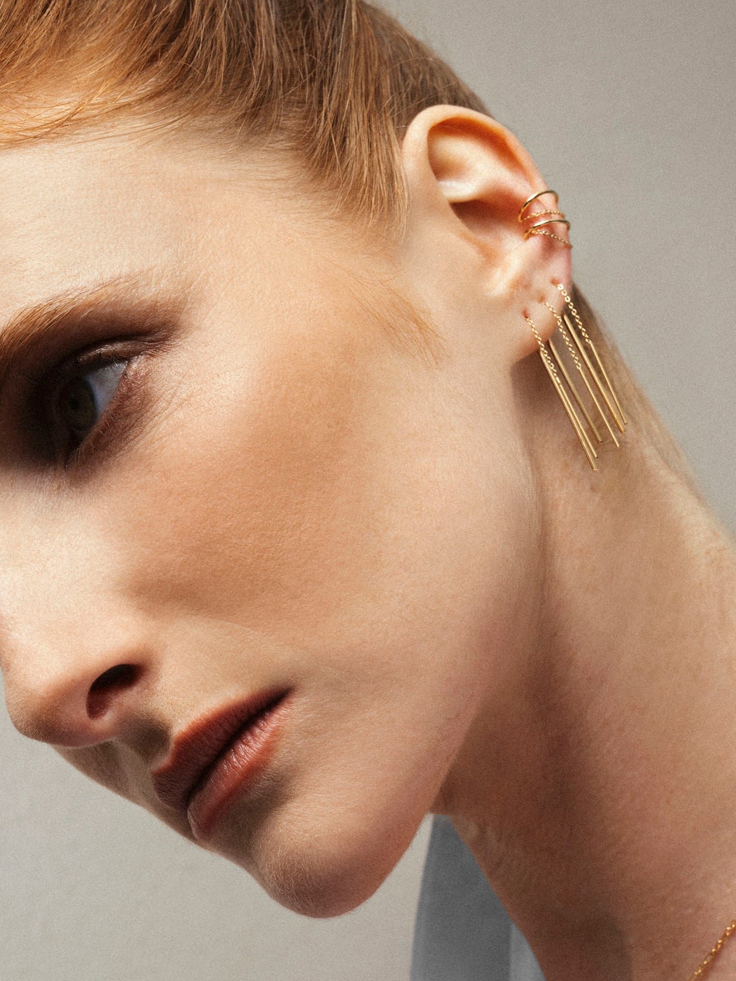 Mono boucle d'oreille achille APRIL PLEASE Argent