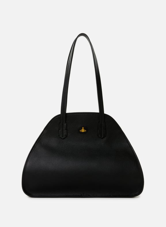 Yasmina leather handbag Black by VIVIENNE WESTWOOD VIVIENNE WESTWOOD Yasmina leather handbag Black
