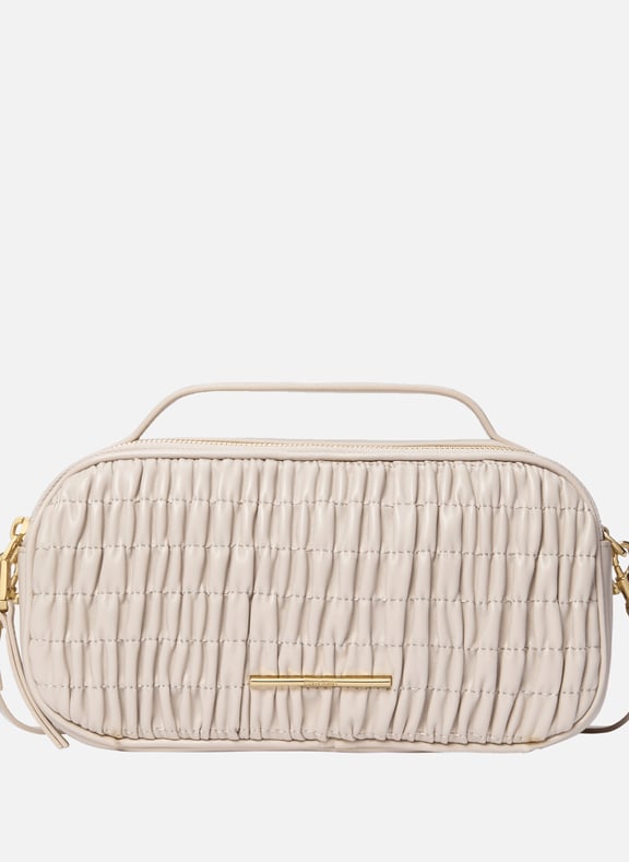 Pleated shoulder bag Brown by CALVIN KLEIN CALVIN KLEIN Pleated shoulder bag Brown