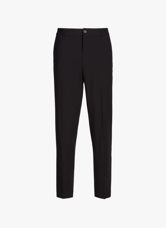 Straight chino trousers | Black by ARMANI EXCHANGE Straight chino trousers Black