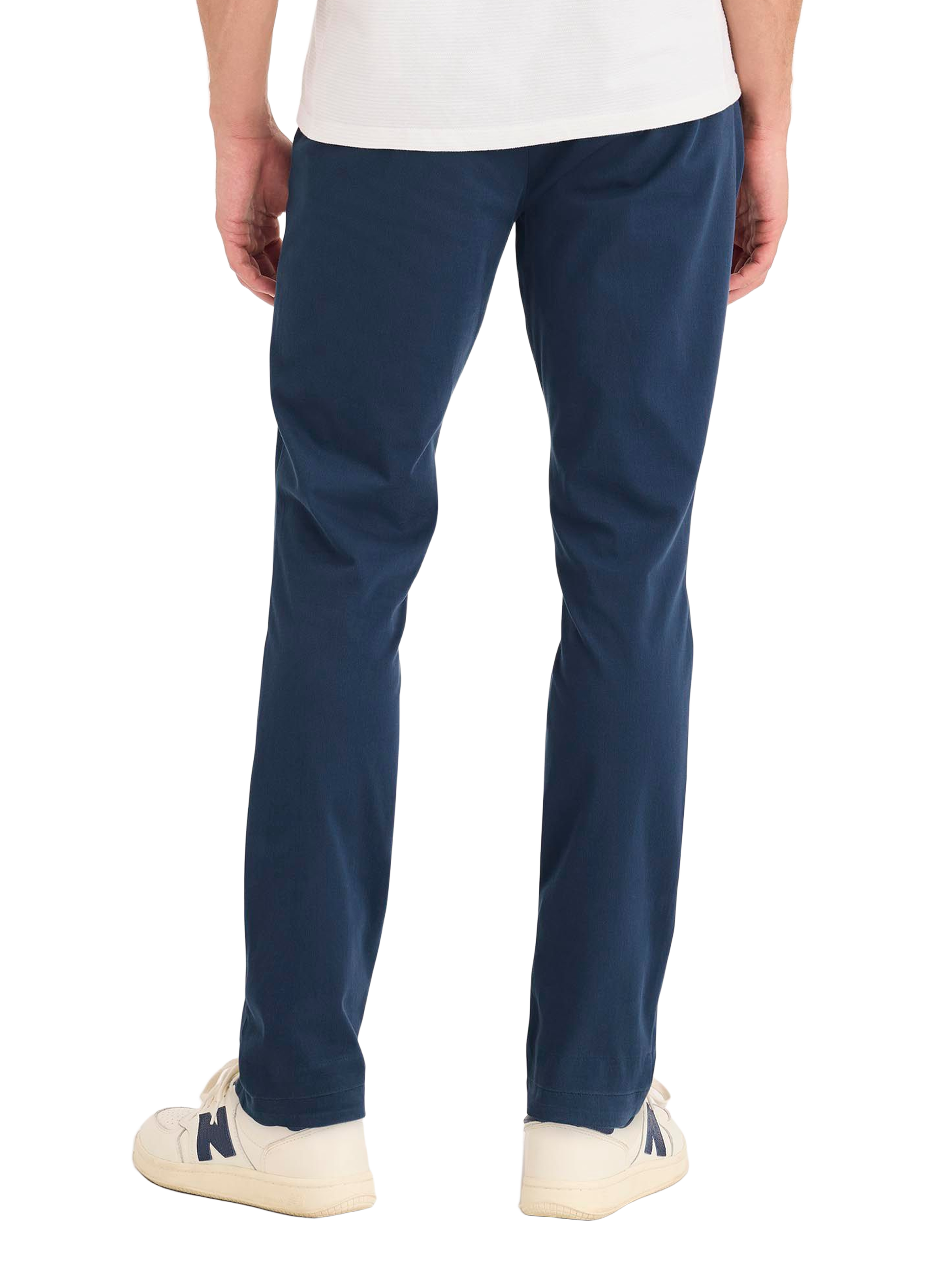 DOCKERS Cotton blend chino trousers  Blue