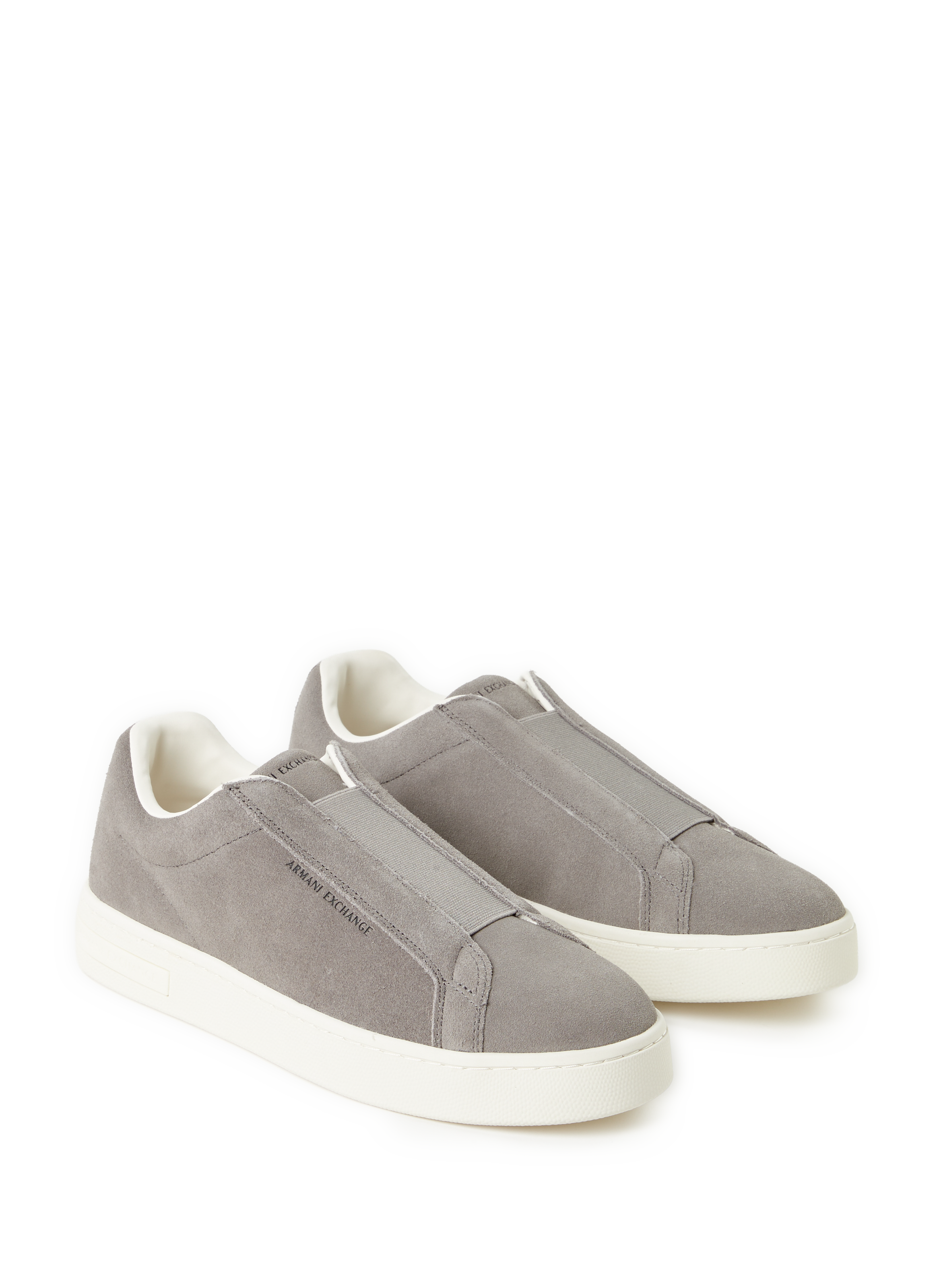 Leather sneakers ARMANI EXCHANGE Brown