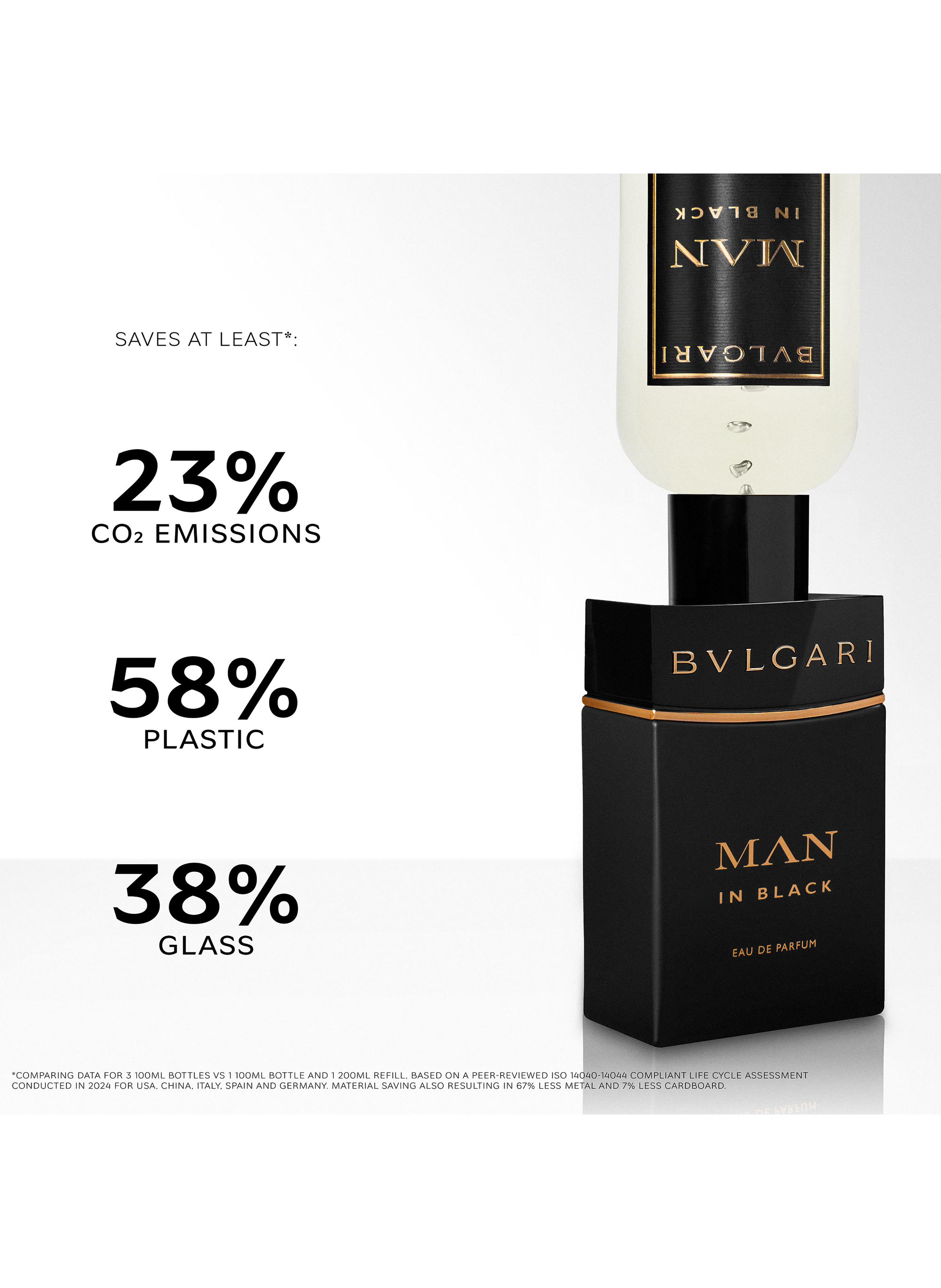 Bvlgari Man In Black - Eau de Parfum Refill BVLGARI No color