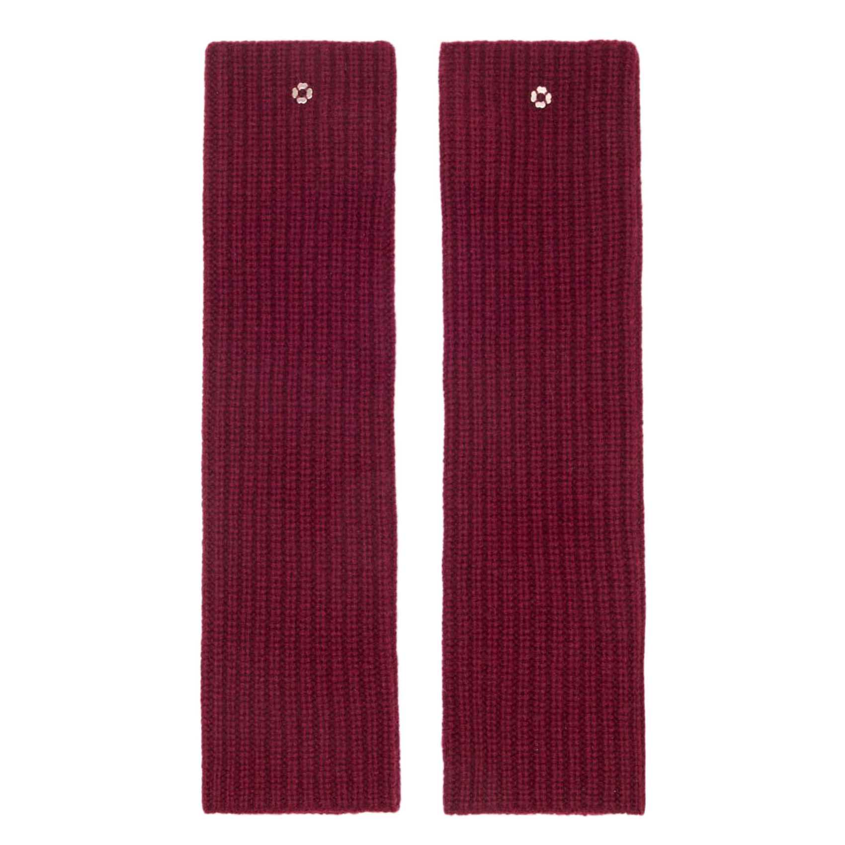 Mitaines en laine et cachemire MAJE Rouge