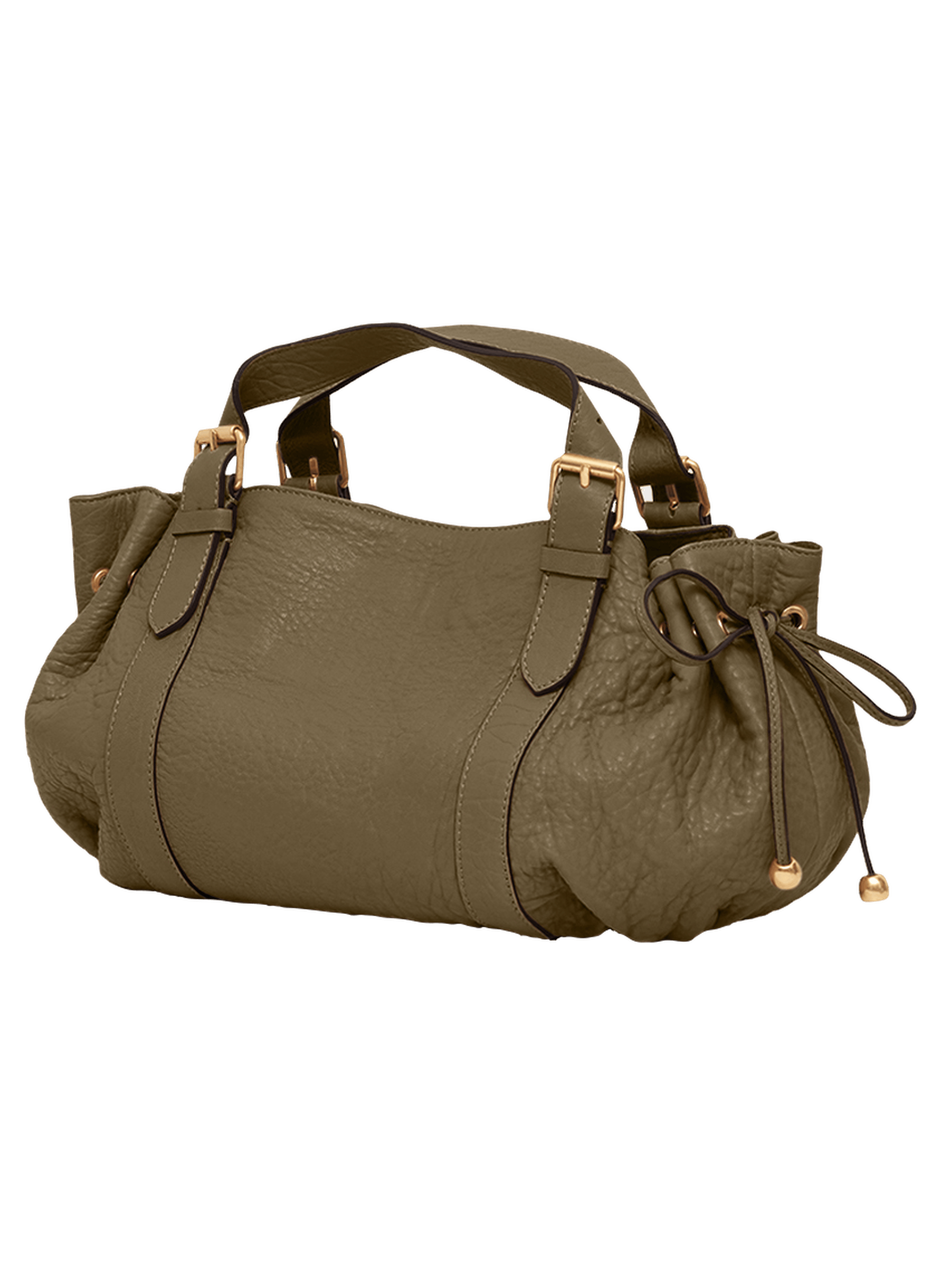 Sac à main en cuir bubble - 18h GERARD DAREL Kaki