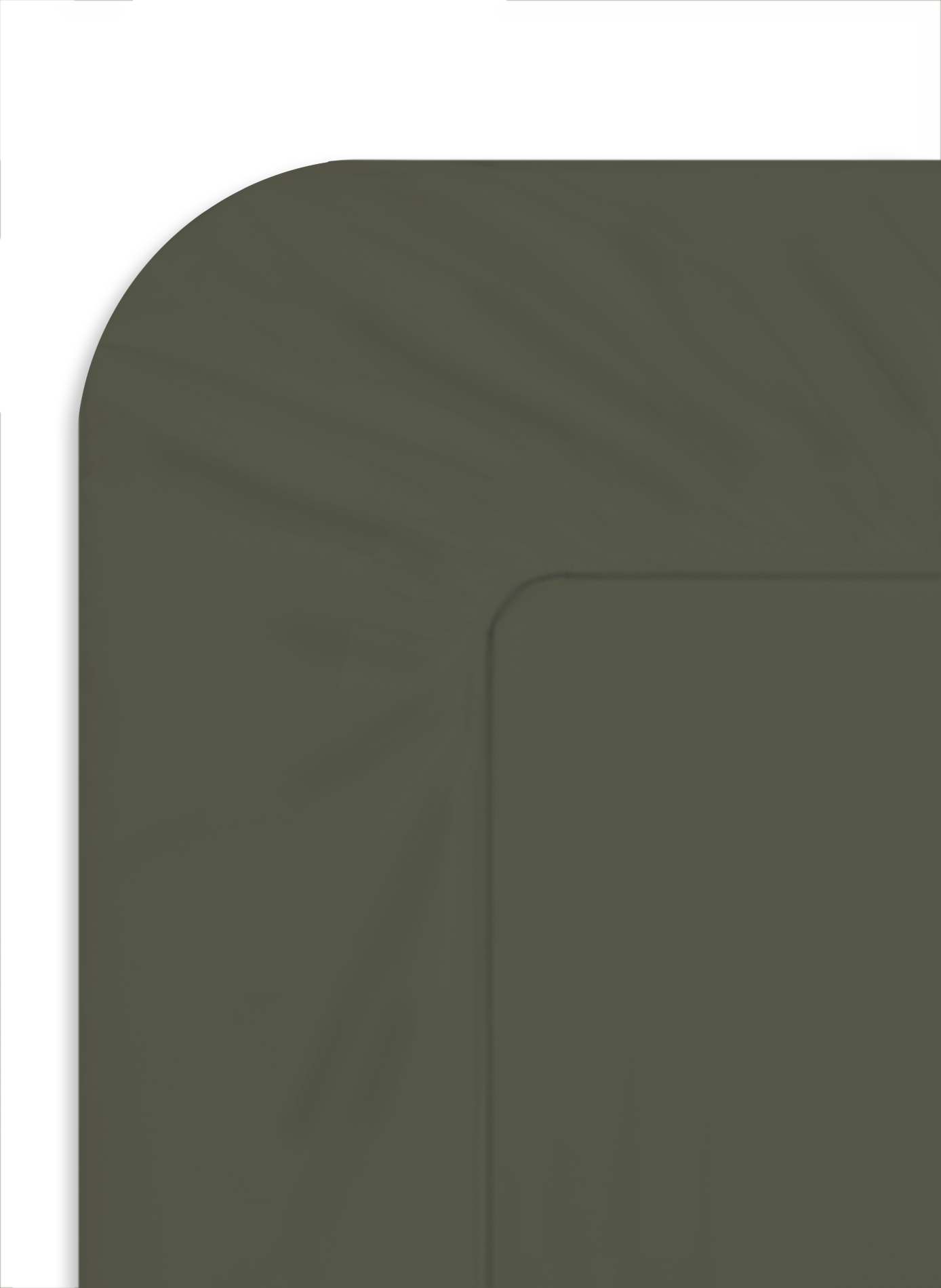 Drap housse en satin lavé de coton AU PRINTEMPS PARIS Vert