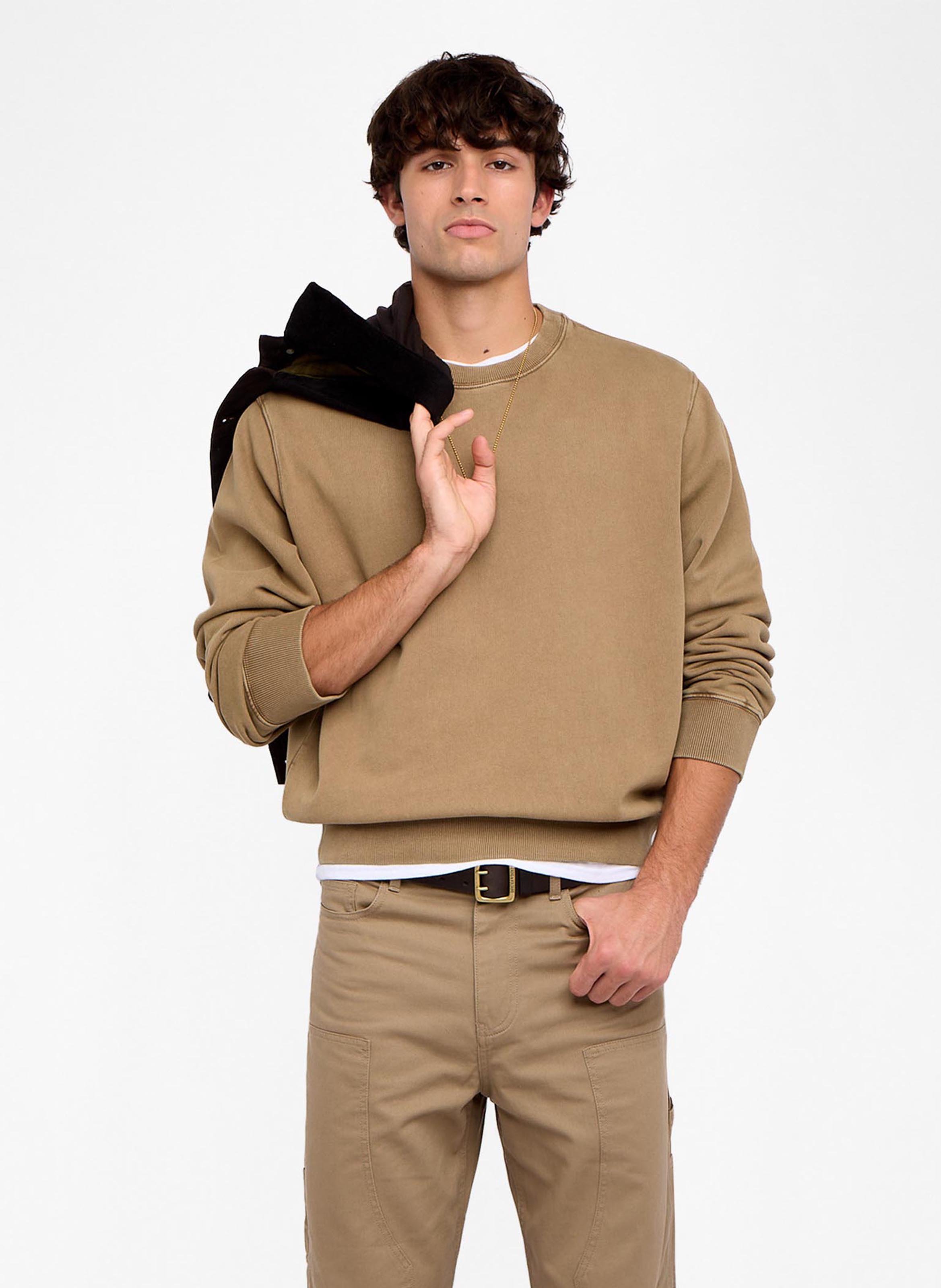 Sweat droit broderies dos aime ZADIG&VOLTAIRE Beige