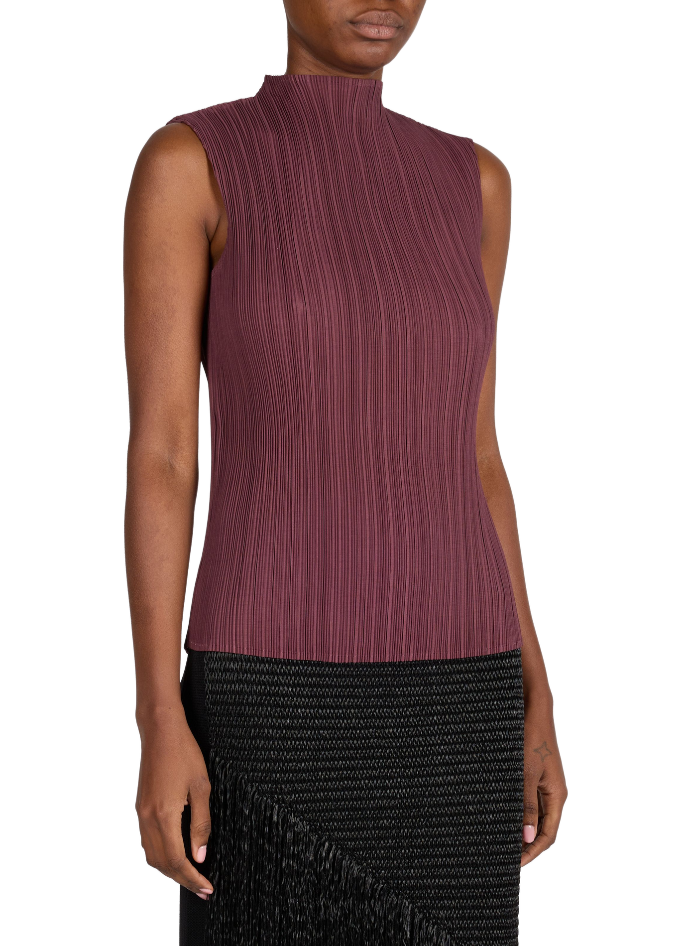 Pleated top ADOLFO DOMINGUEZ Red