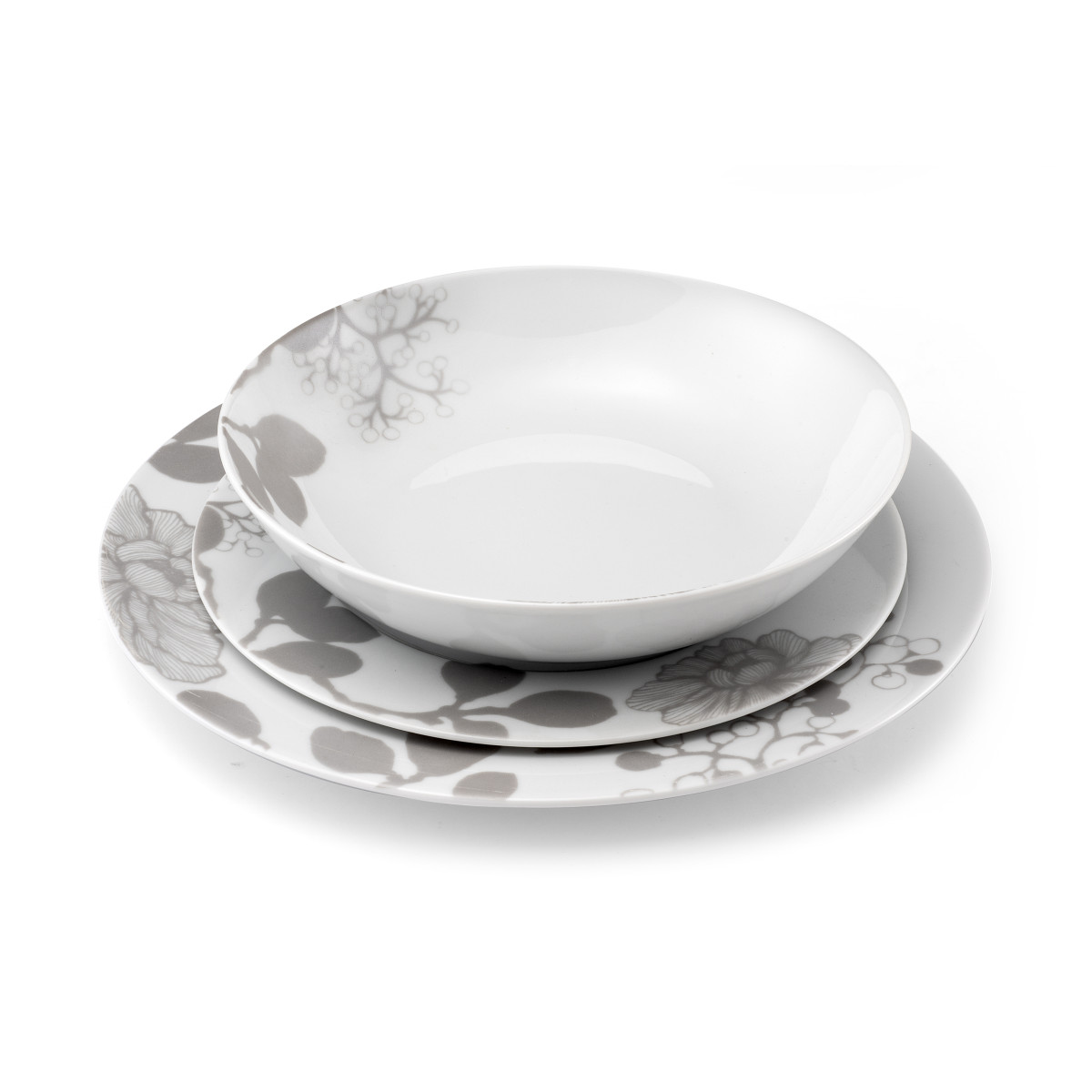 Gardena - service de vaisselle 18 pièces MEDARD DE NOBLAT Gris
