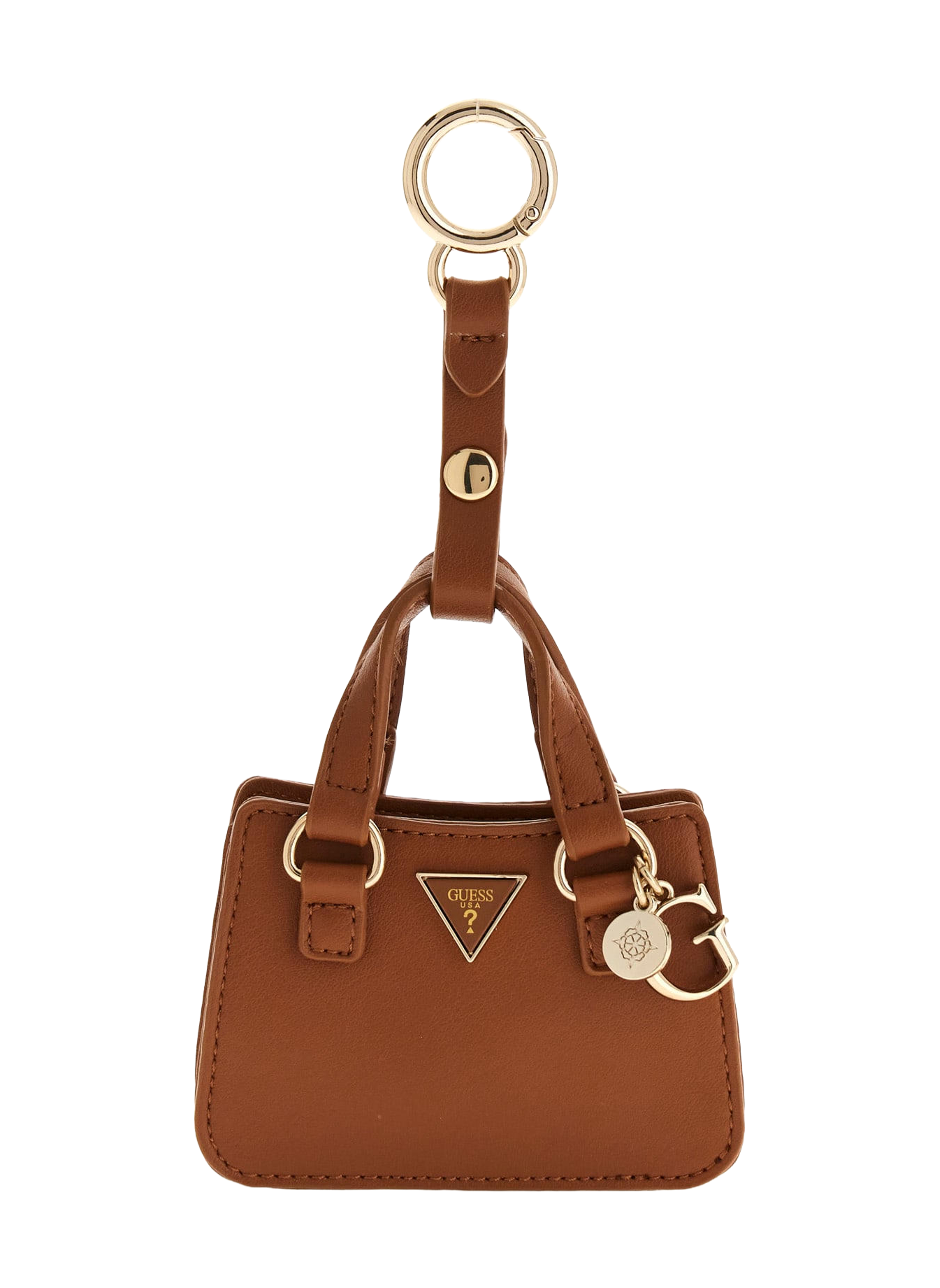 ¨Porte-clés Miscellaneous petit sac GUESS Marron